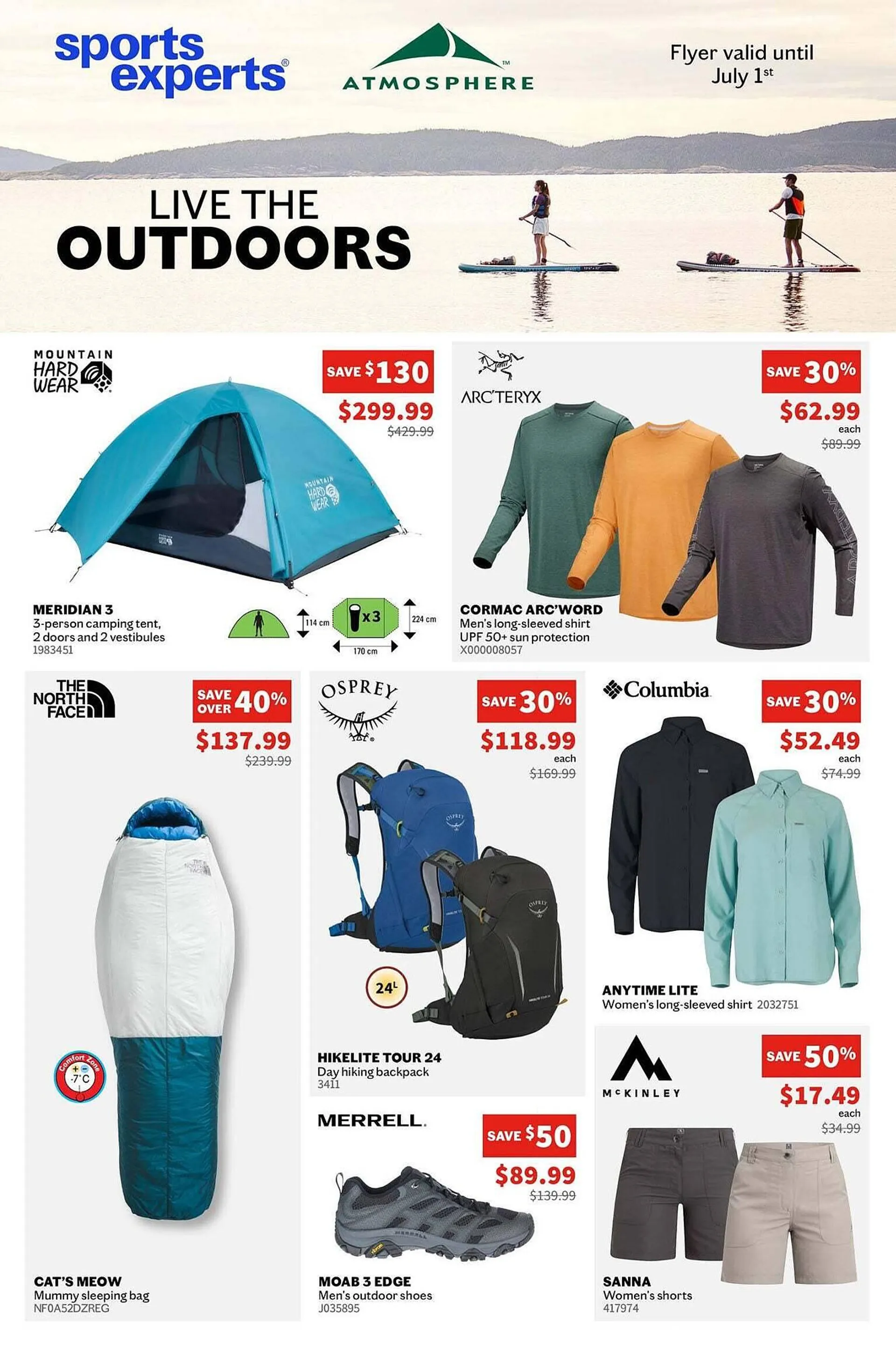Sports Experts flyer - 1