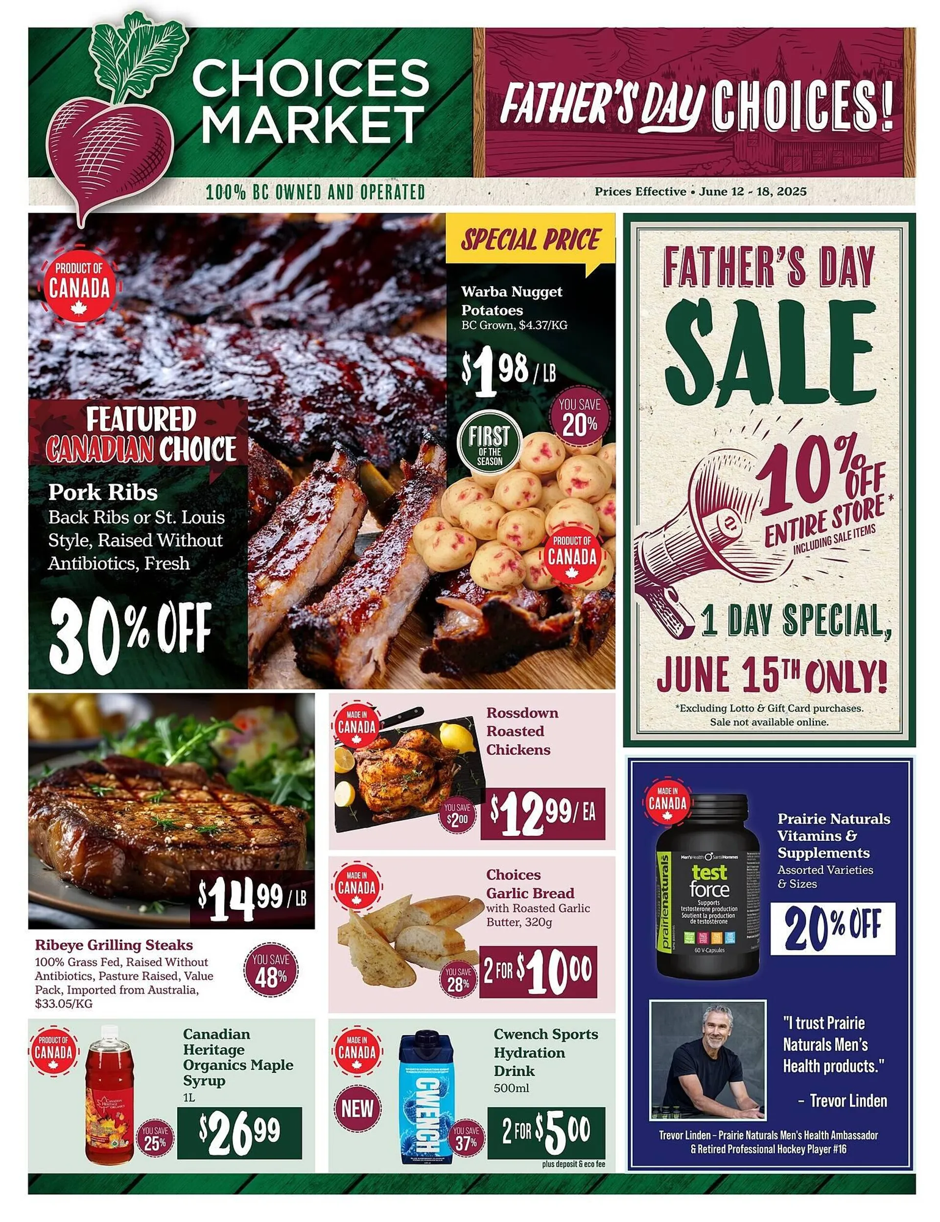 Choices Market flyer from June 12 to June 18 2025 - flyer page 1
