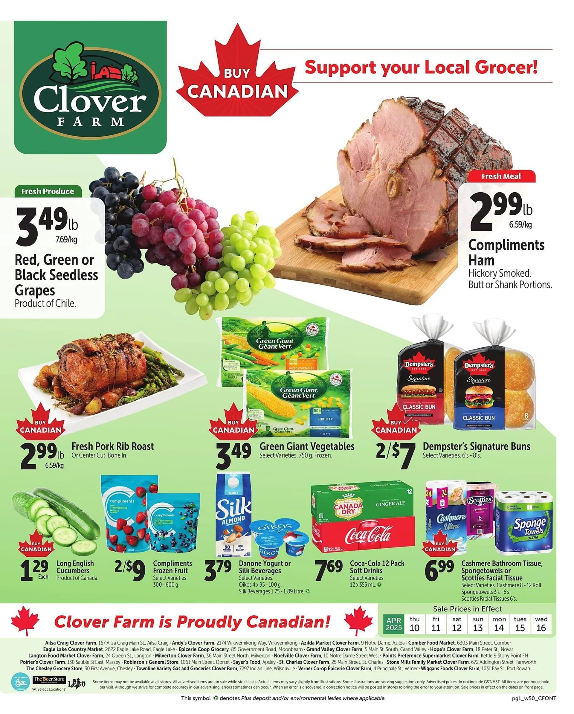 Clover Farm flyer - 1