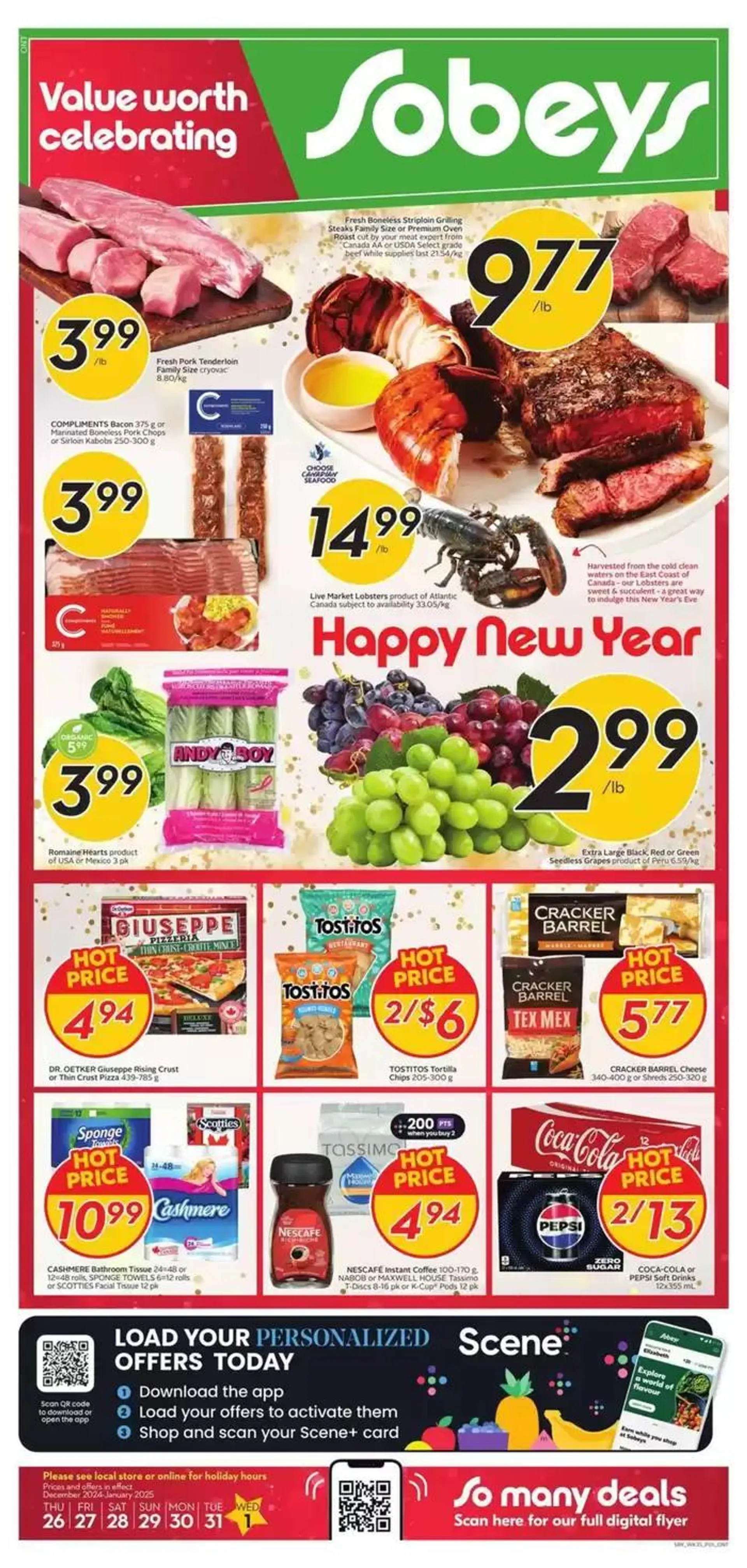 Sobeys Weekly ad - 1