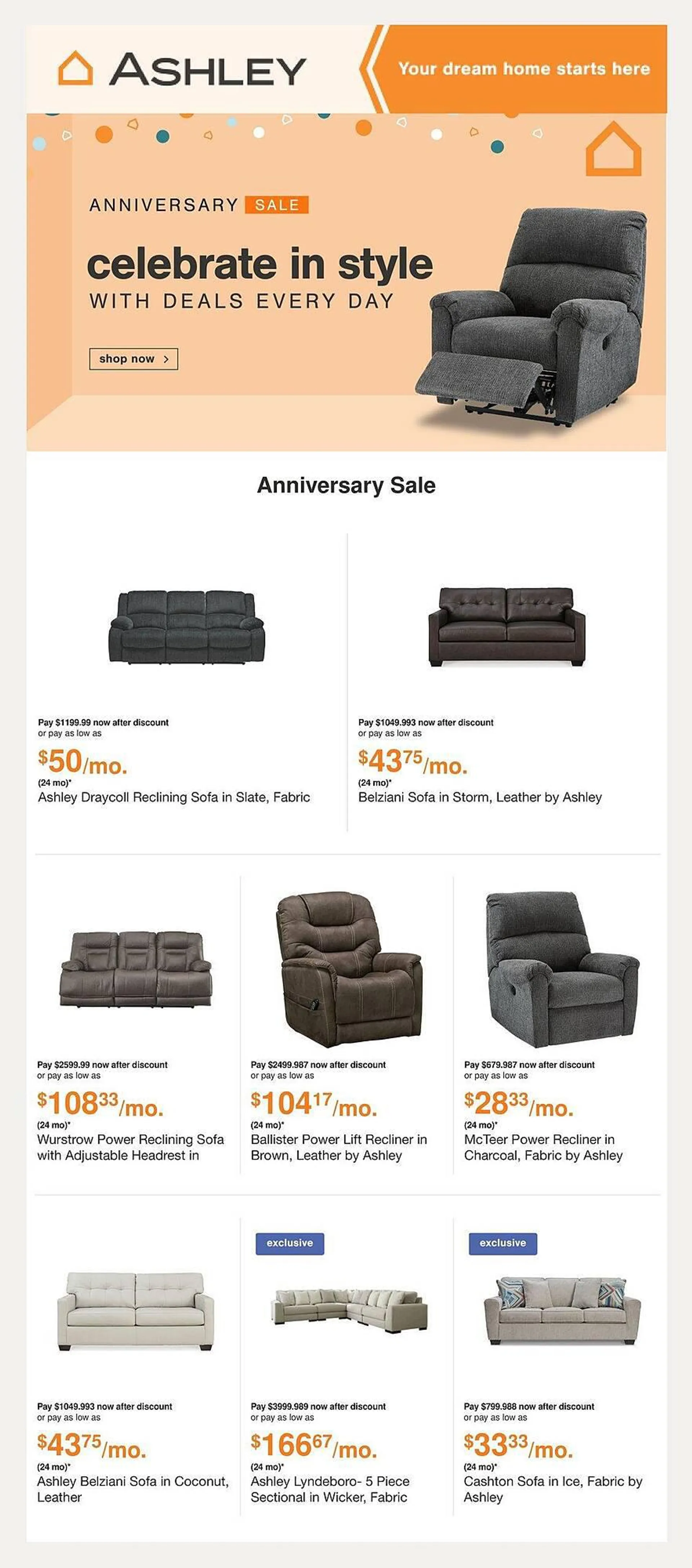 Ashley Furniture flyer from March 14 to March 21 2024 - flyer page 