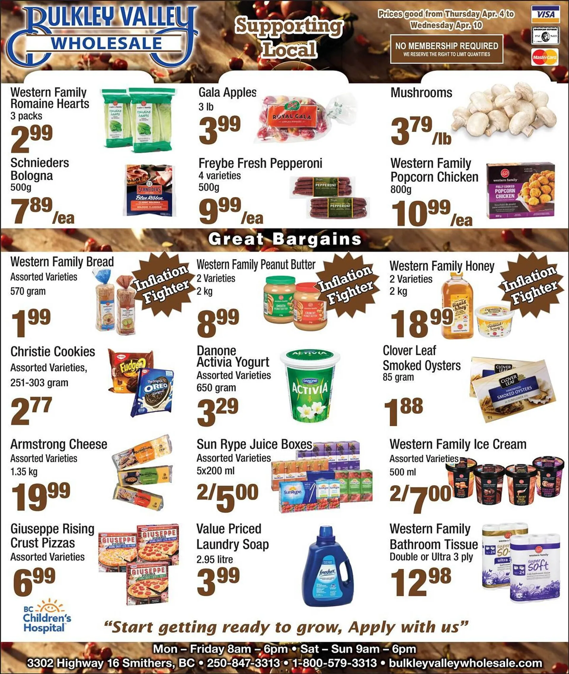 Bulkley Valley Wholesale flyer from April 5 to April 10 2024 - flyer page 