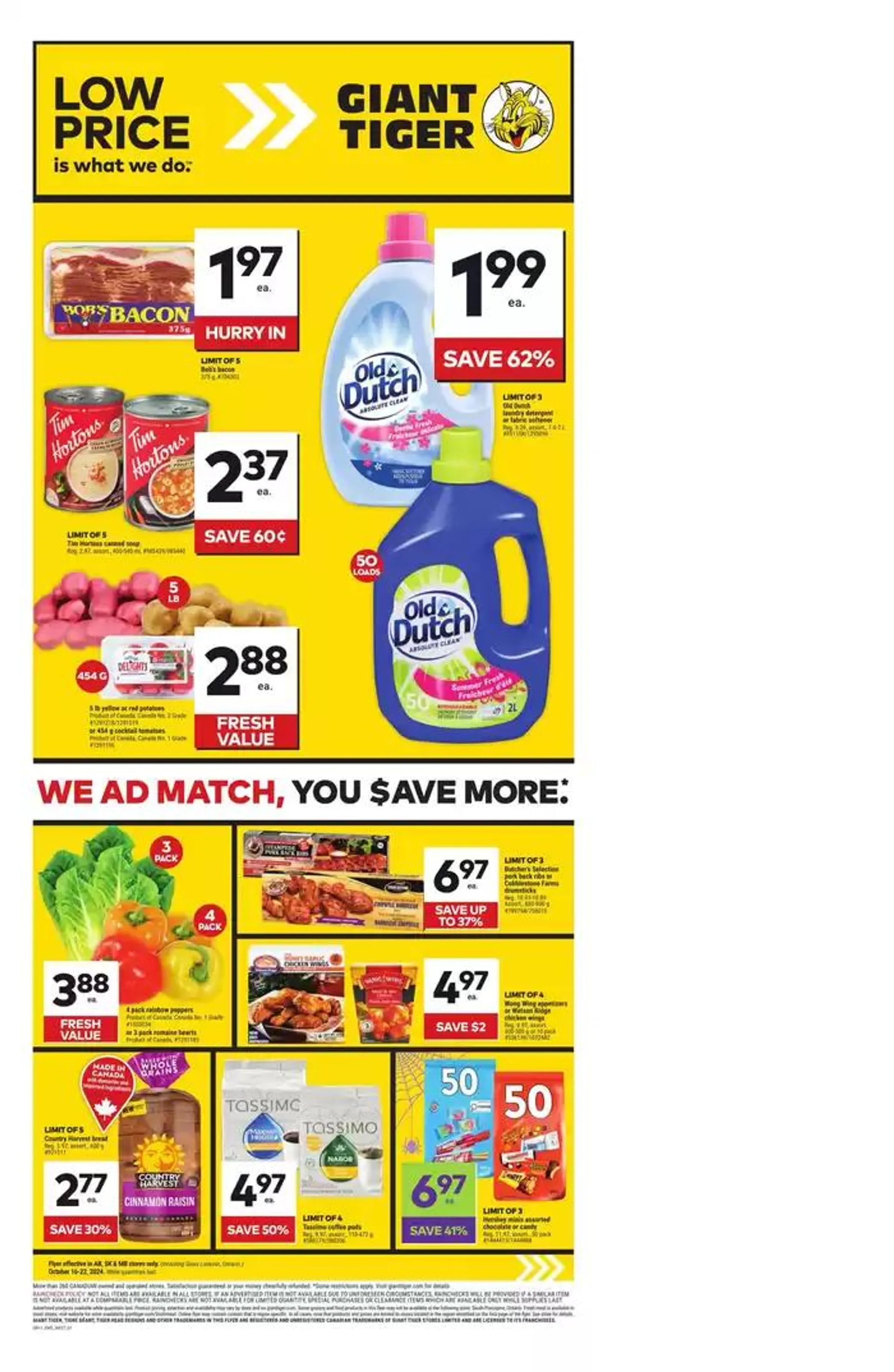 Weekly Flyer from October 16 to October 22 2024 - flyer page 1