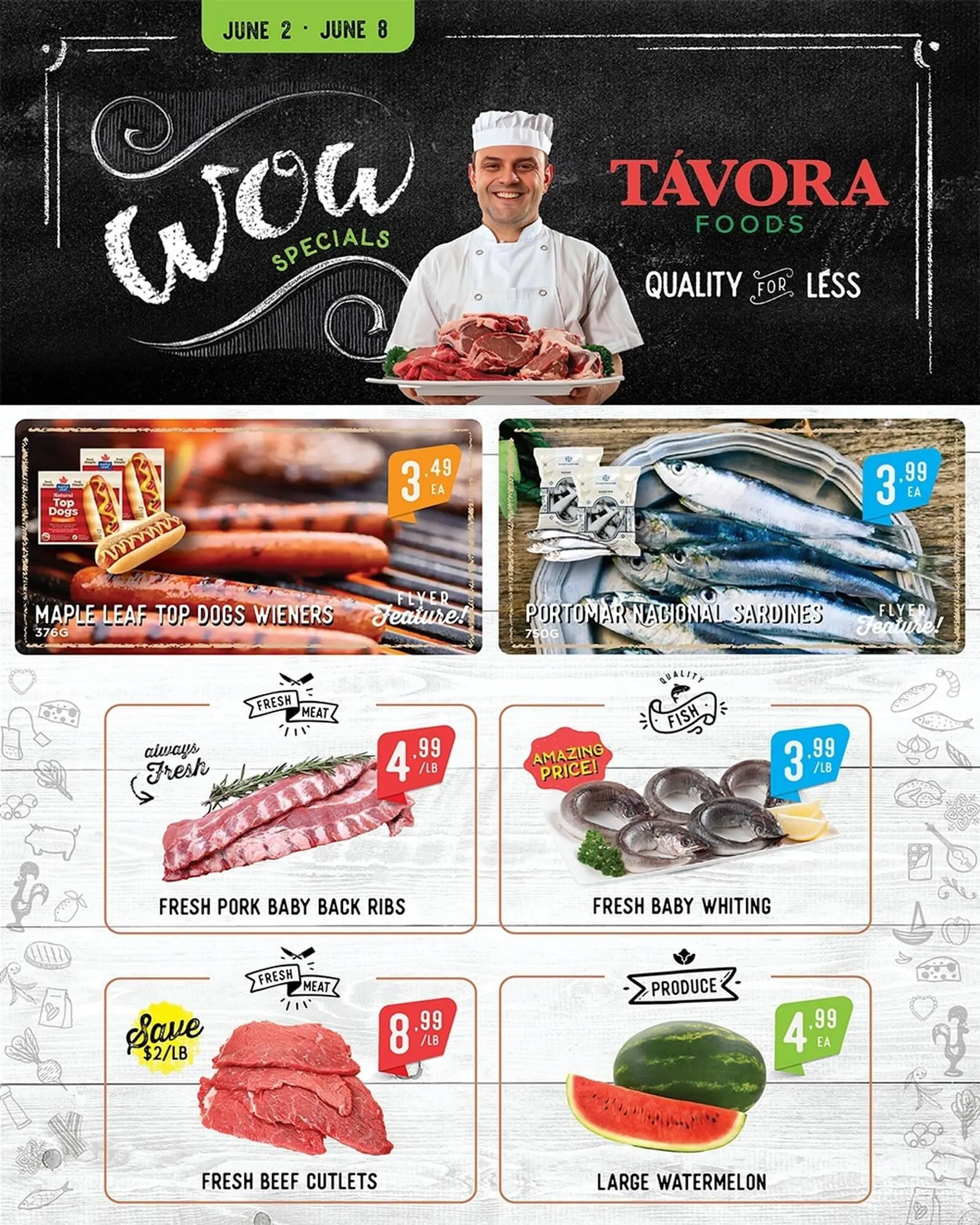 Tavora Foods flyer from June 5 to June 11 2025 - flyer page 1
