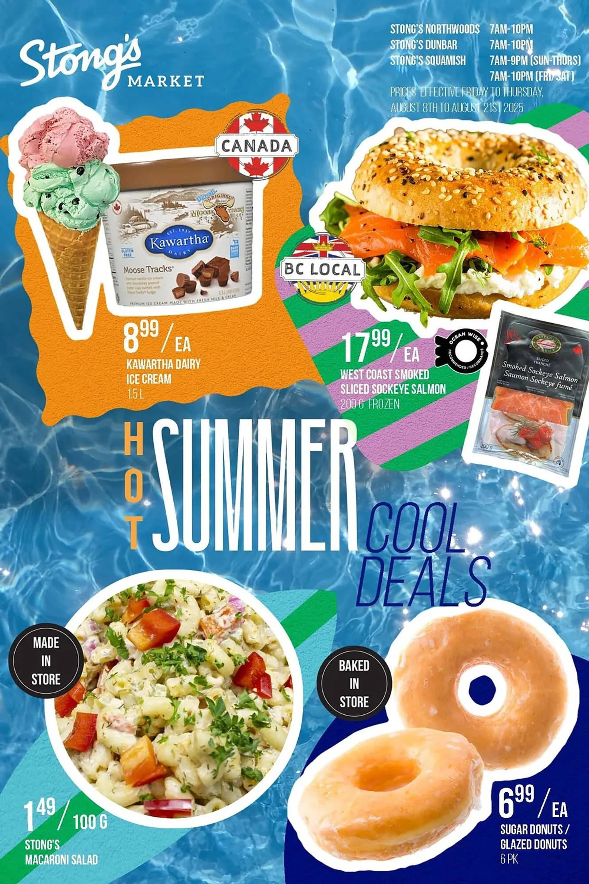 Stong's Market flyer from August 8 to August 14 2025 - flyer page 1