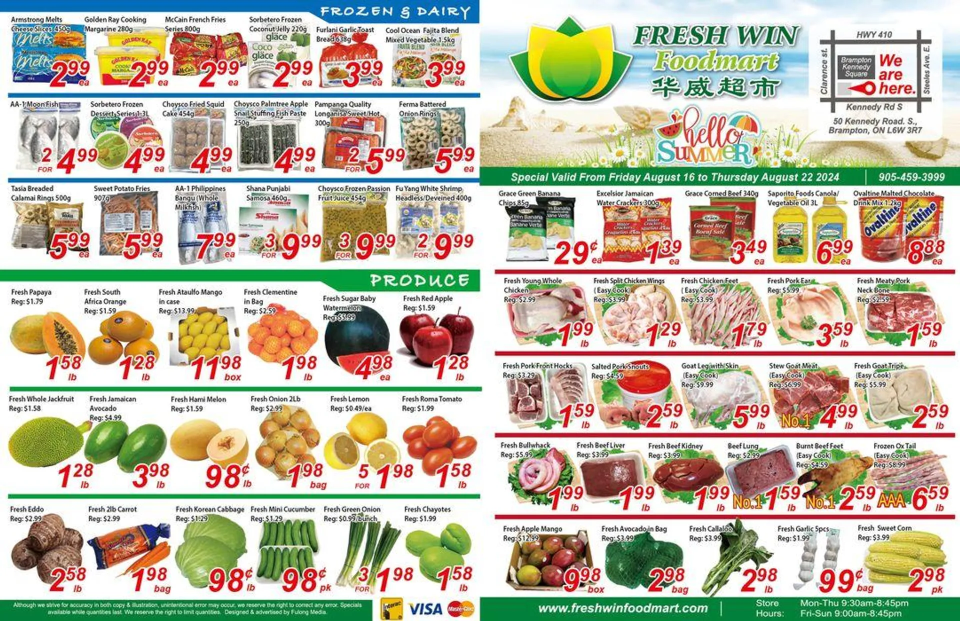 Seasons foodmart flyer - 1