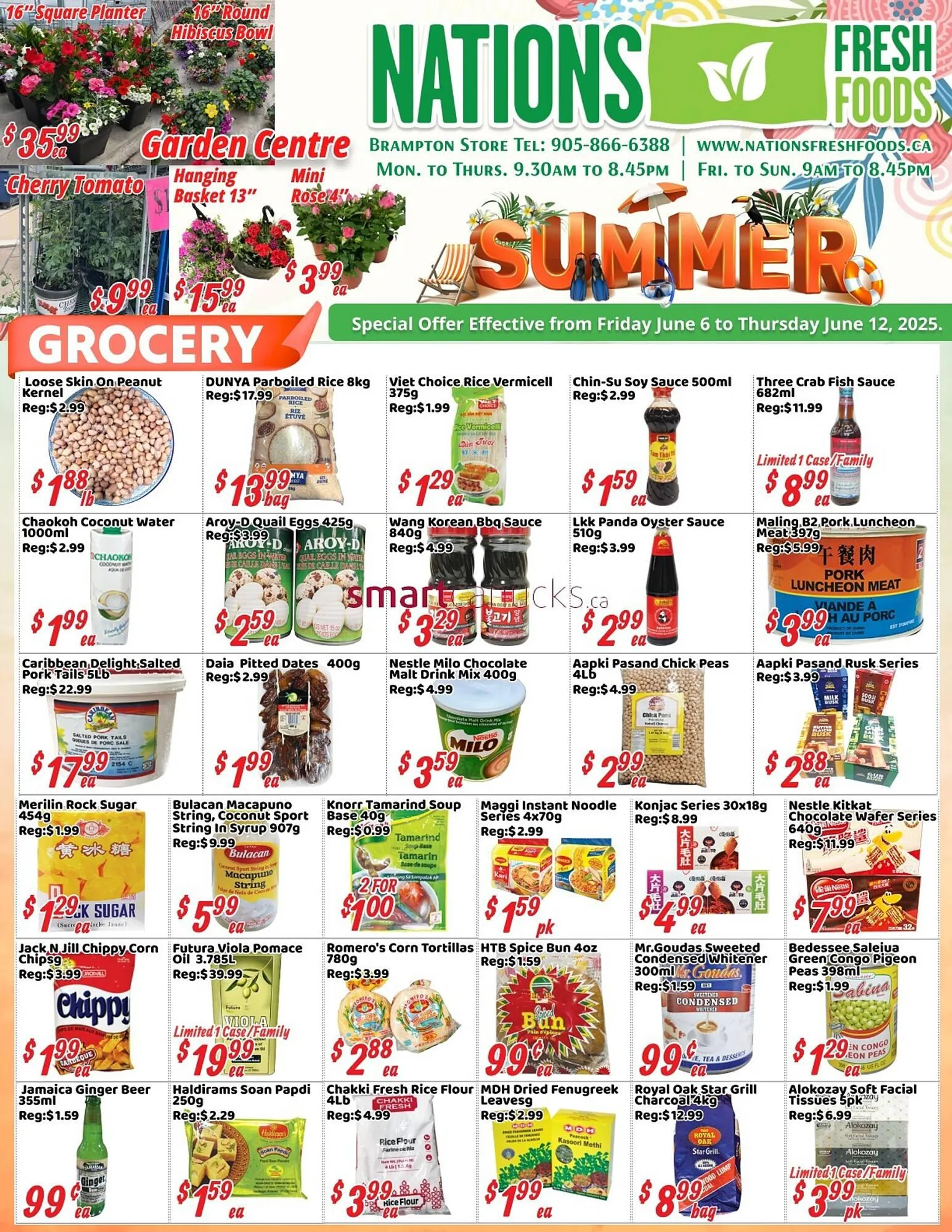 Nations Fresh Foods flyer from June 6 to June 12 2025 - flyer page 1