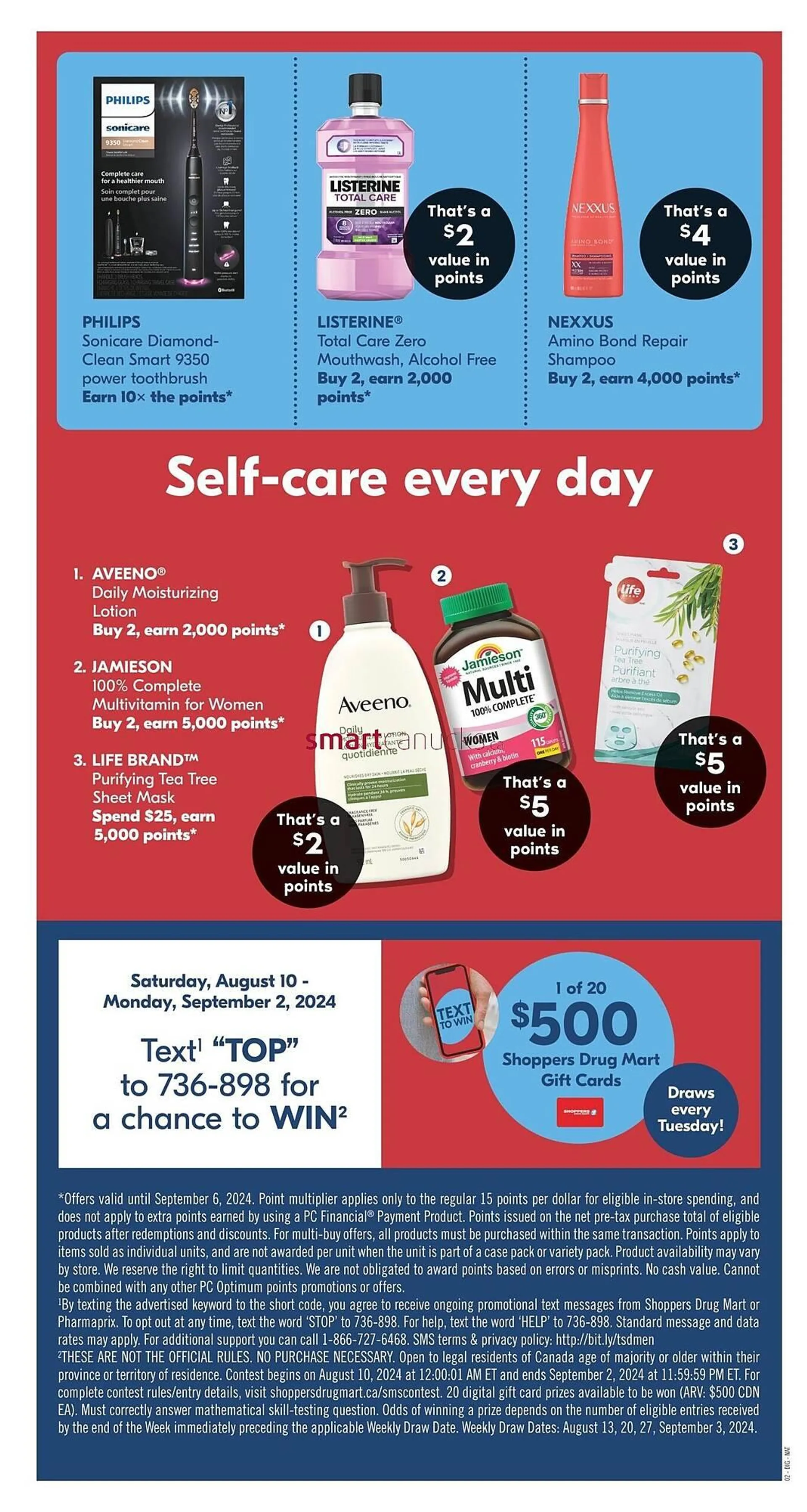 Shoppers Drug Mart flyer from August 15 to August 21 2024 - flyer page 26