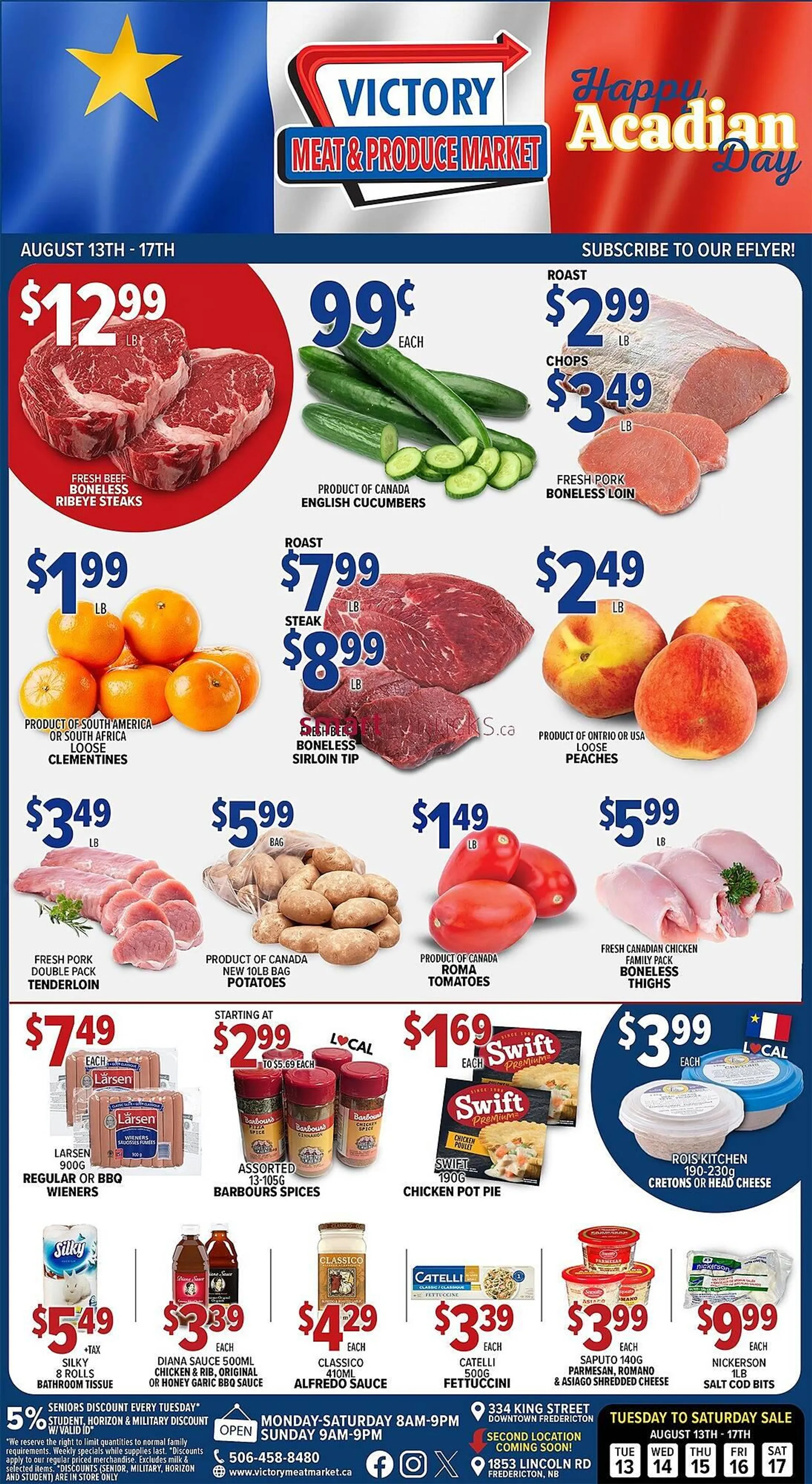 Victory Meat Market flyer - 1