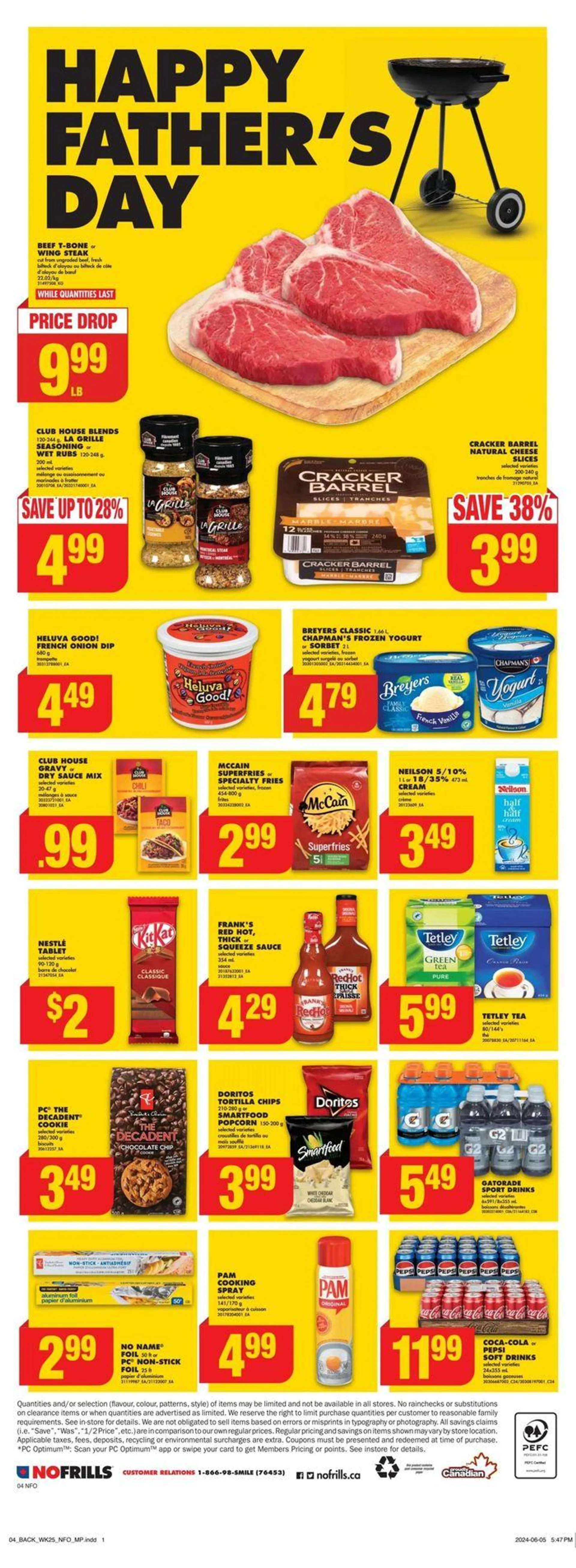 No Frills Weekly ad from June 13 to June 19 2024 - flyer page 12