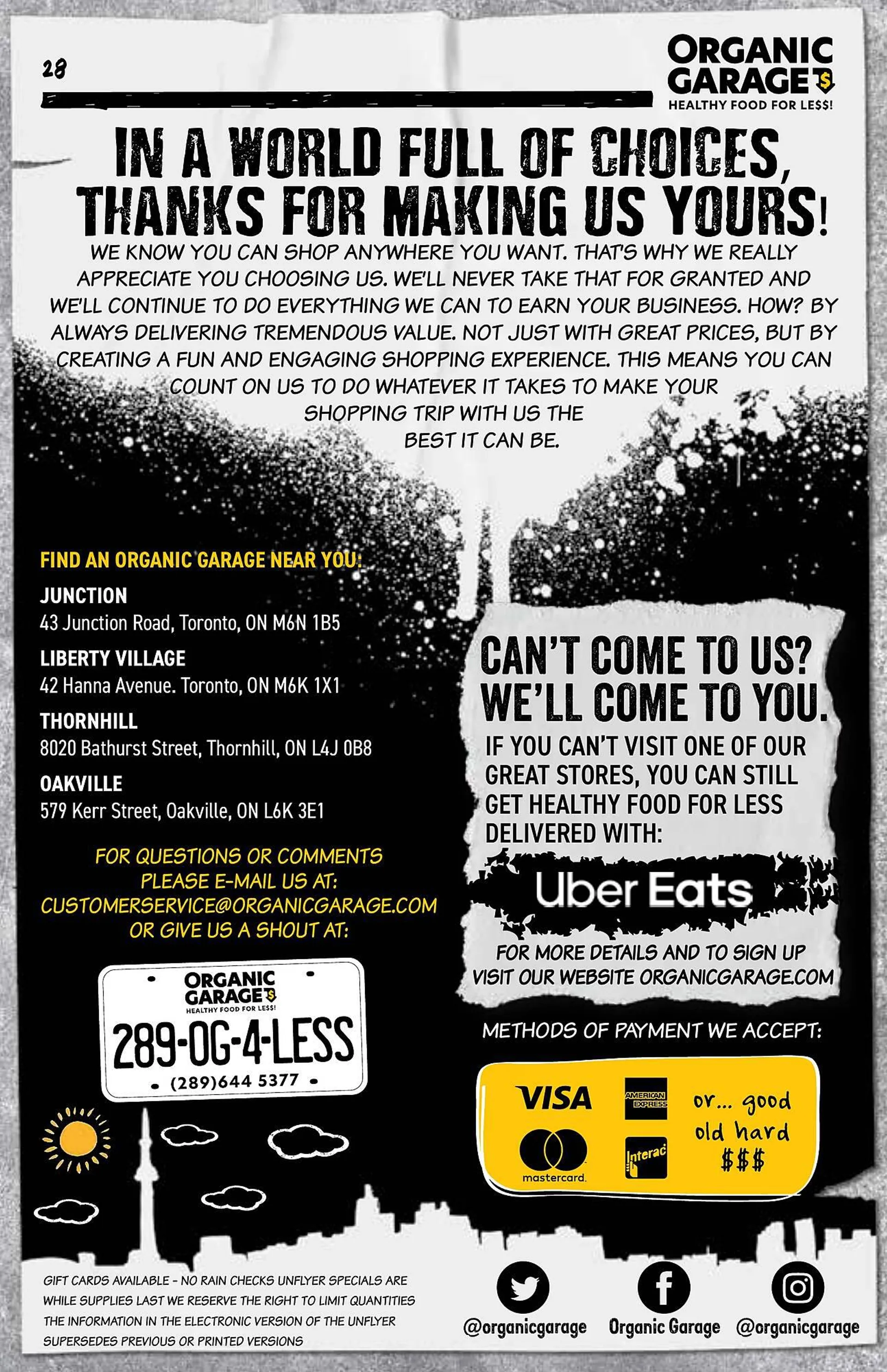 Organic Garage flyer from January 3 to January 17 2024 - flyer page 15