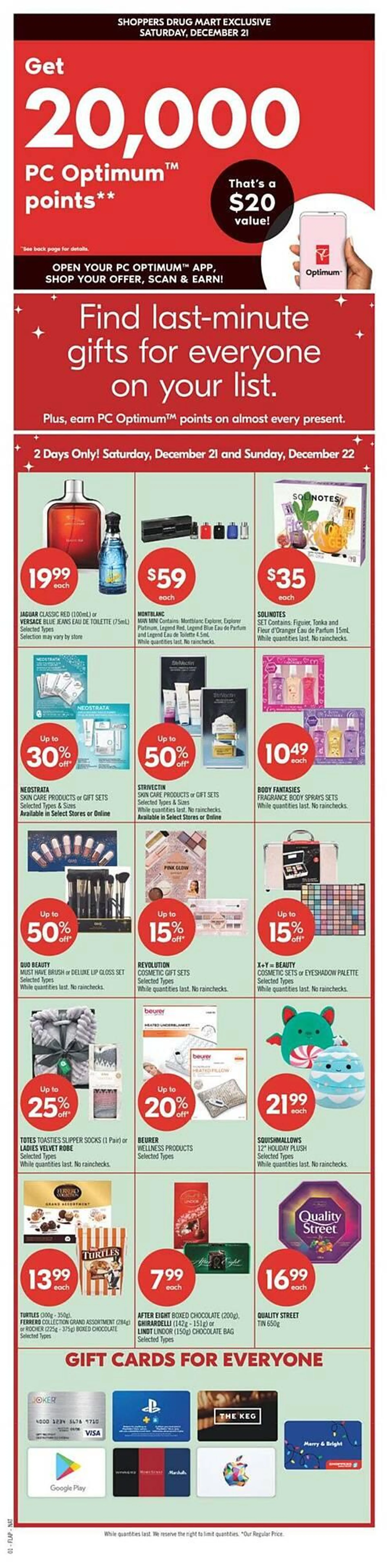 Shoppers Drug Mart flyer from December 19 to December 26 2024 - flyer page 2