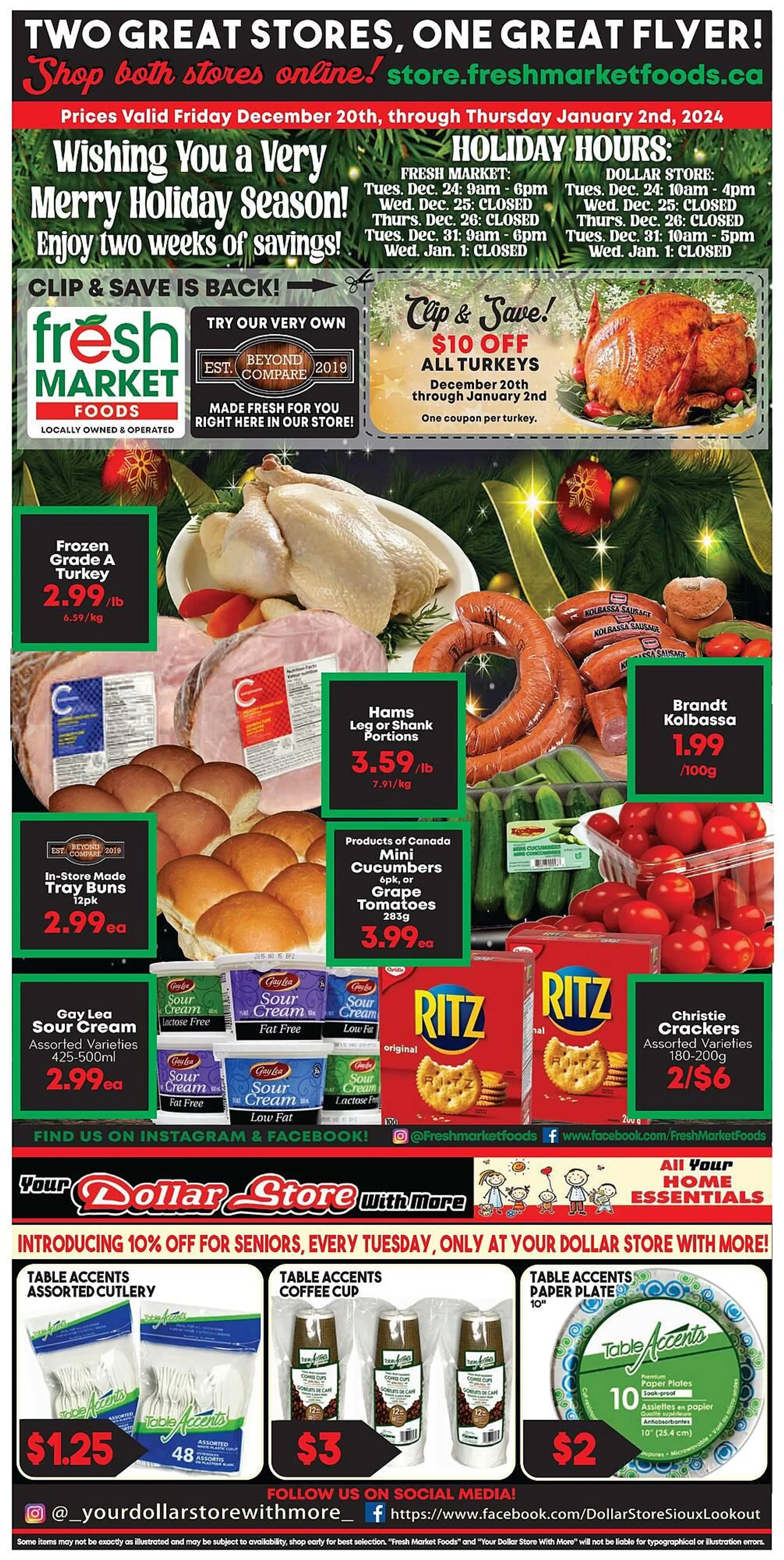 Fresh Market Foods flyer - 1