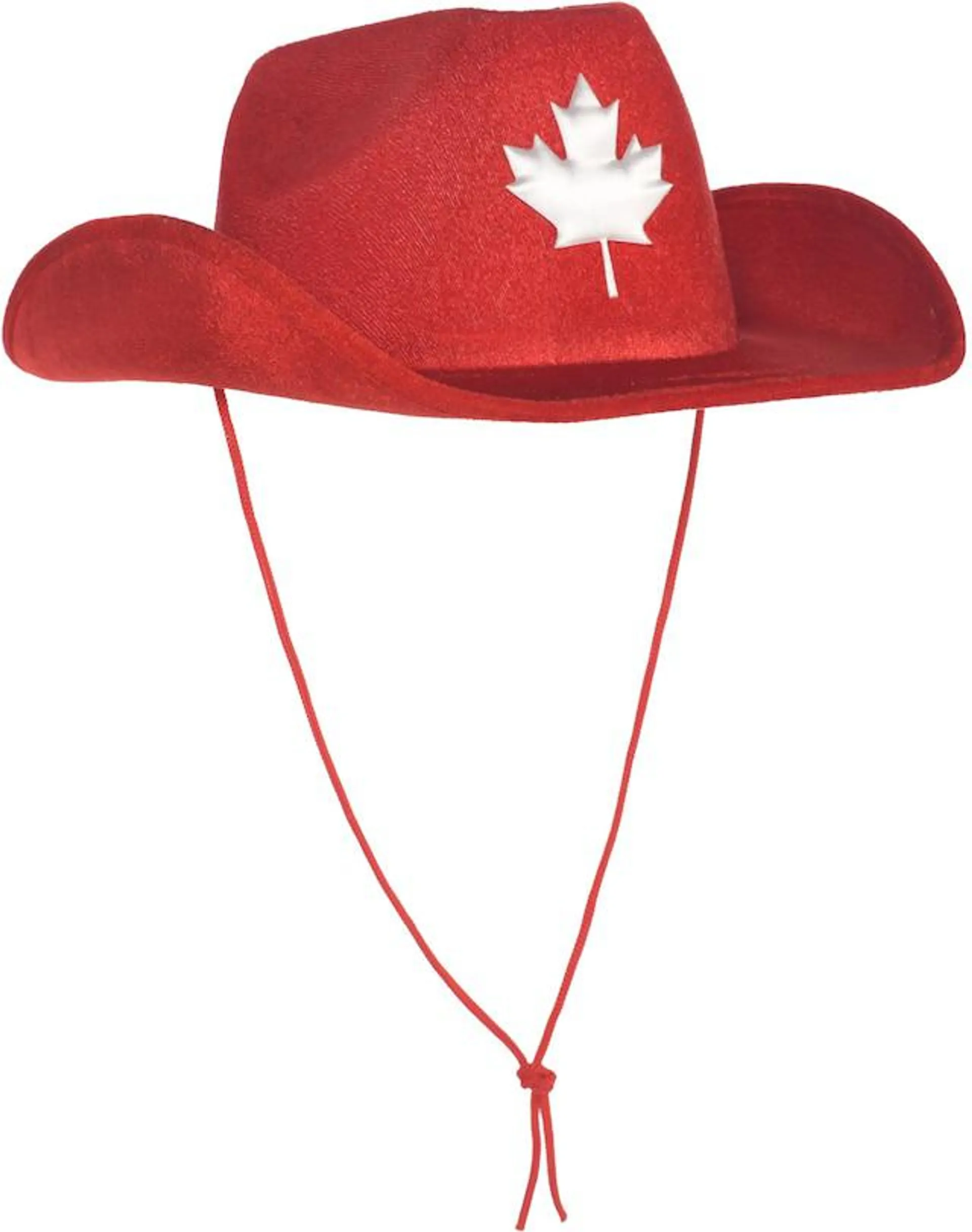 Adult Canadian Maple Leaf Cowboy Hat