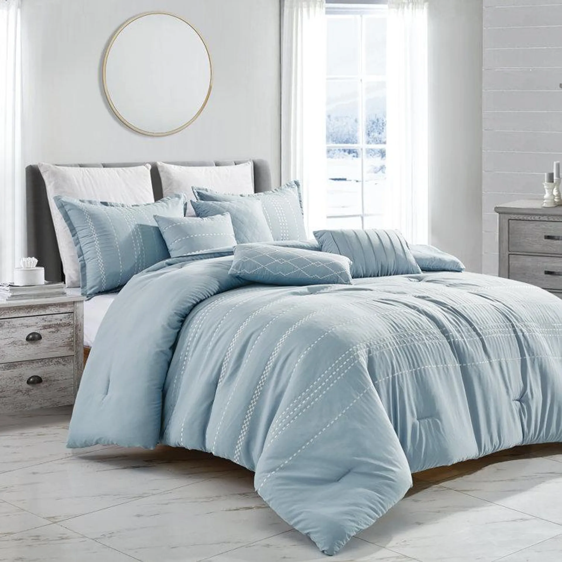 Leatha Microfiber Comforter Set