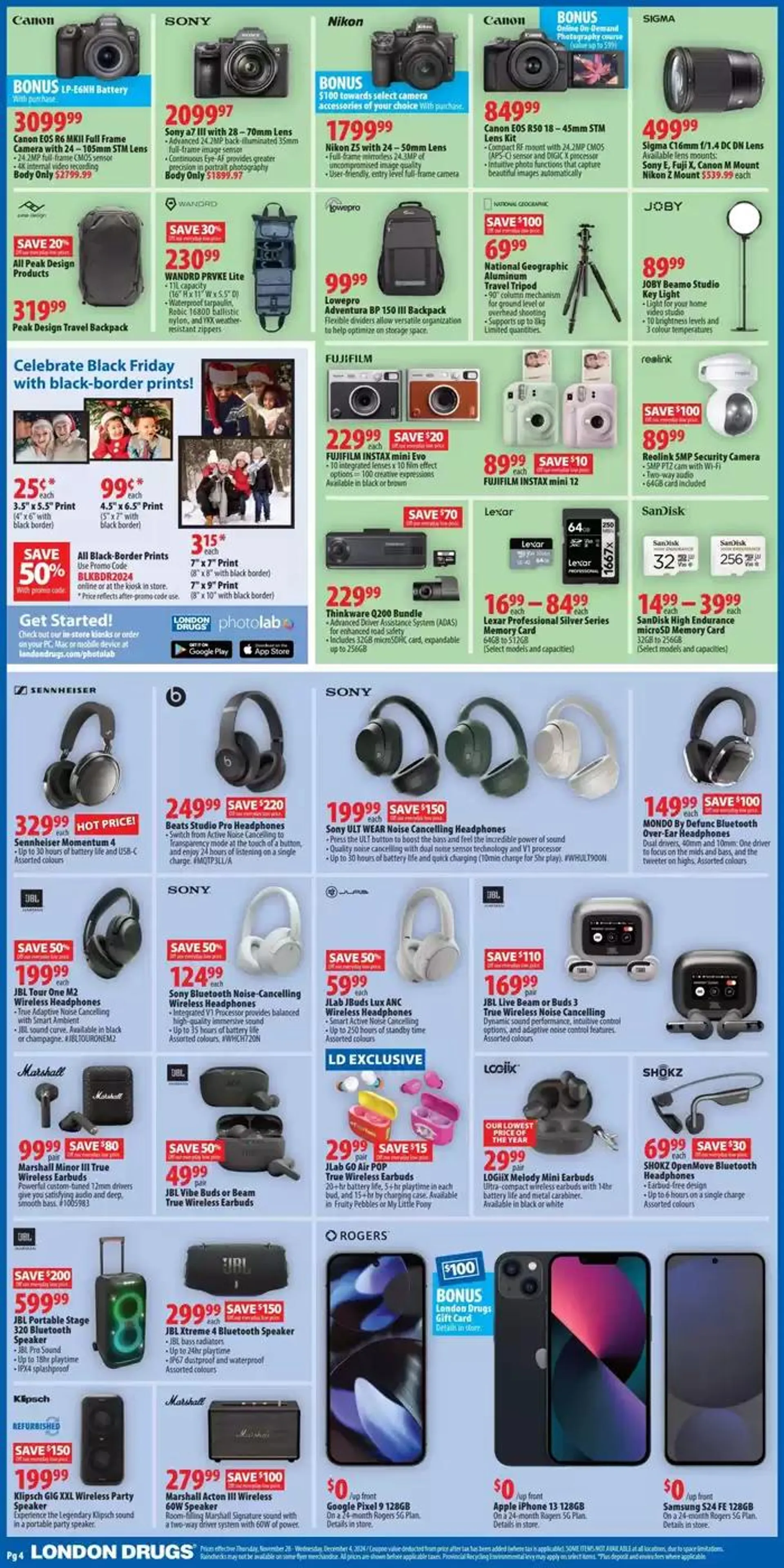 London Drugs Weekly ad from November 28 to December 4 2024 - flyer page 4