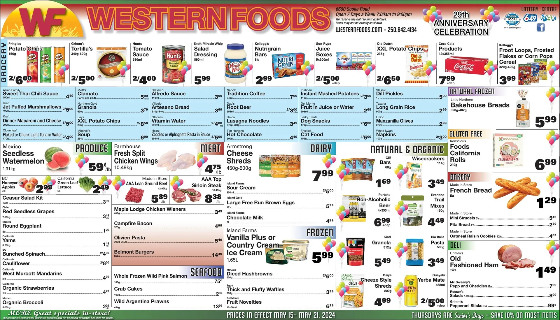 Western Foods flyer - 1