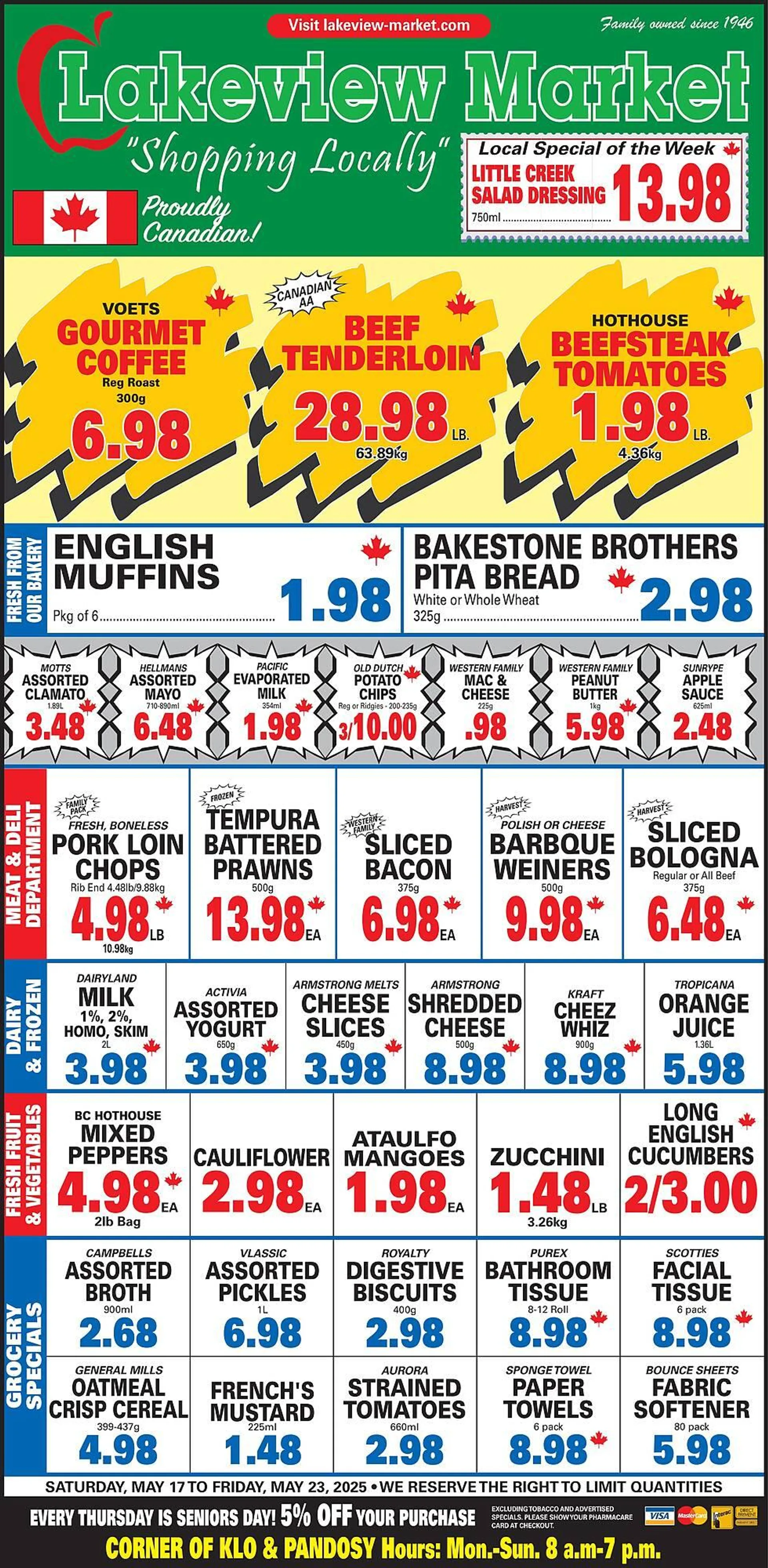Lakeview Market flyer - 1