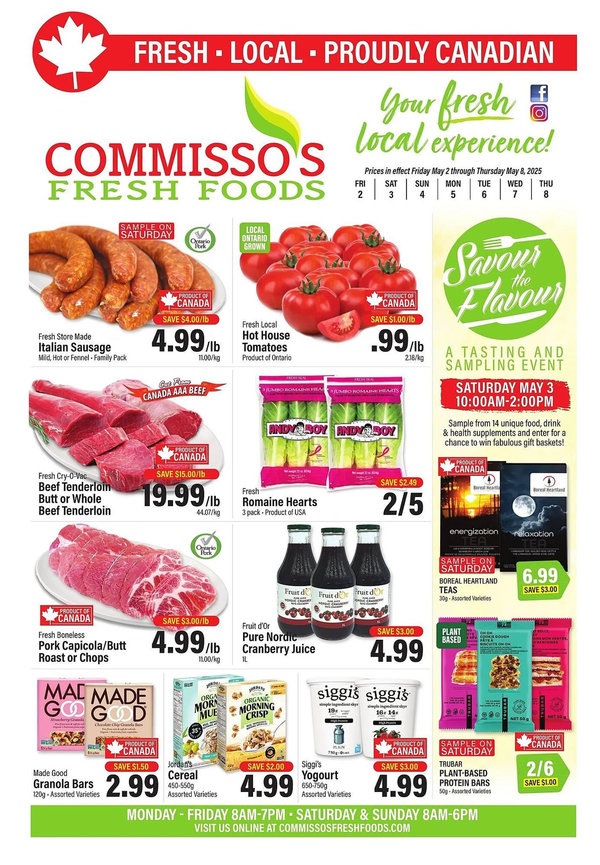 Commissos Fresh Foods flyer - 1