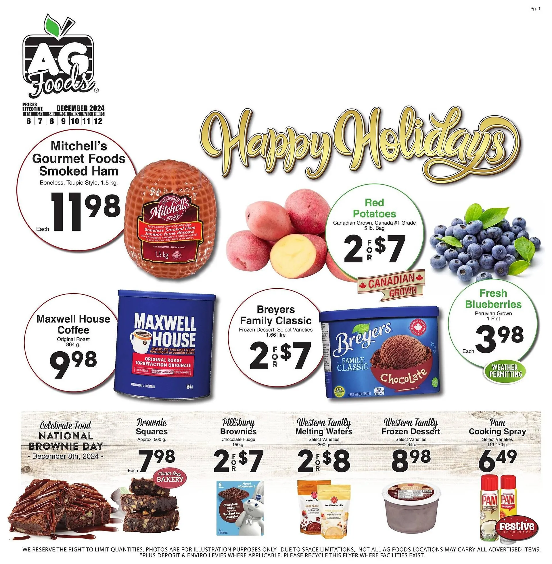 AG Foods flyer - 1