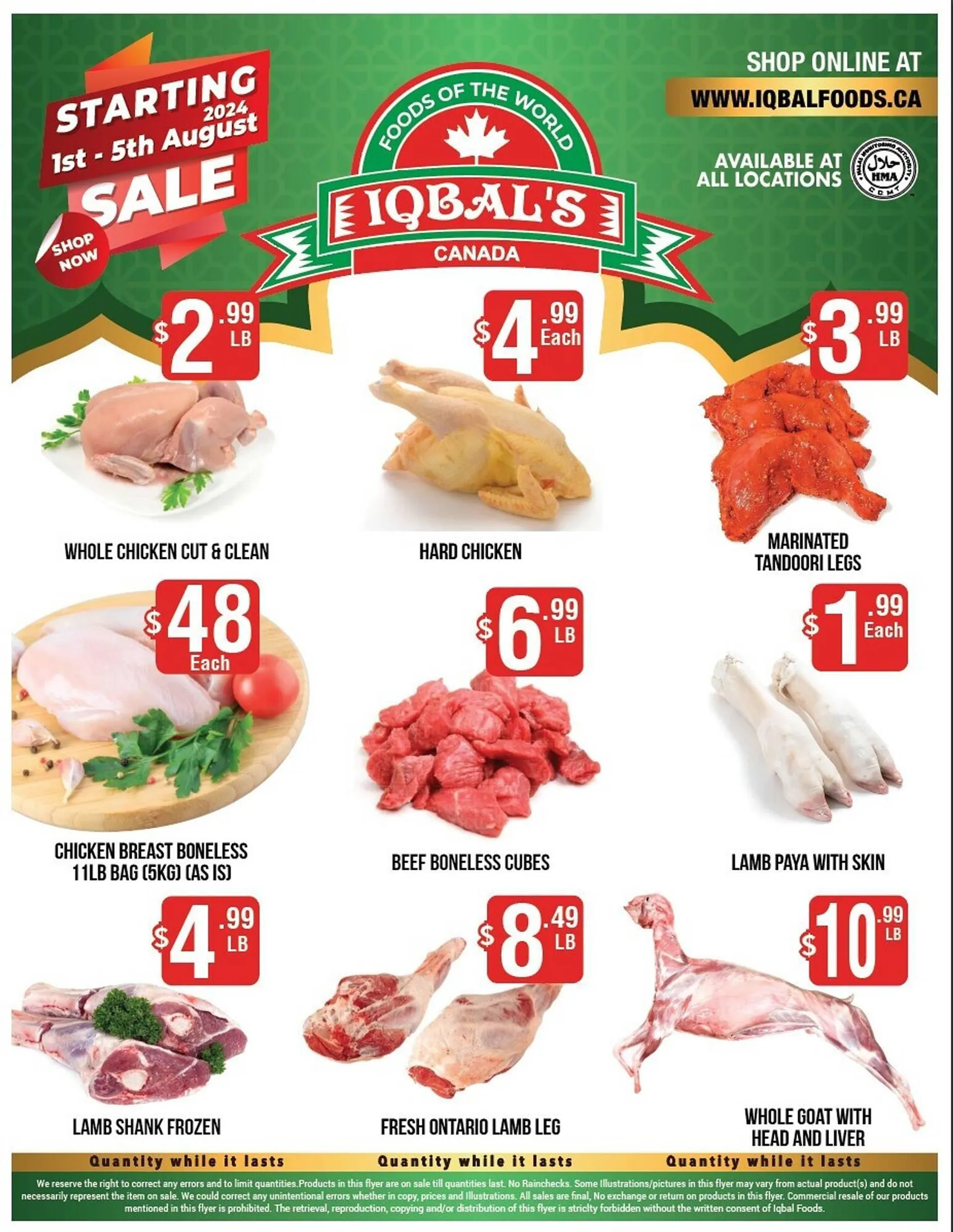 Iqbal Foods flyer - 1