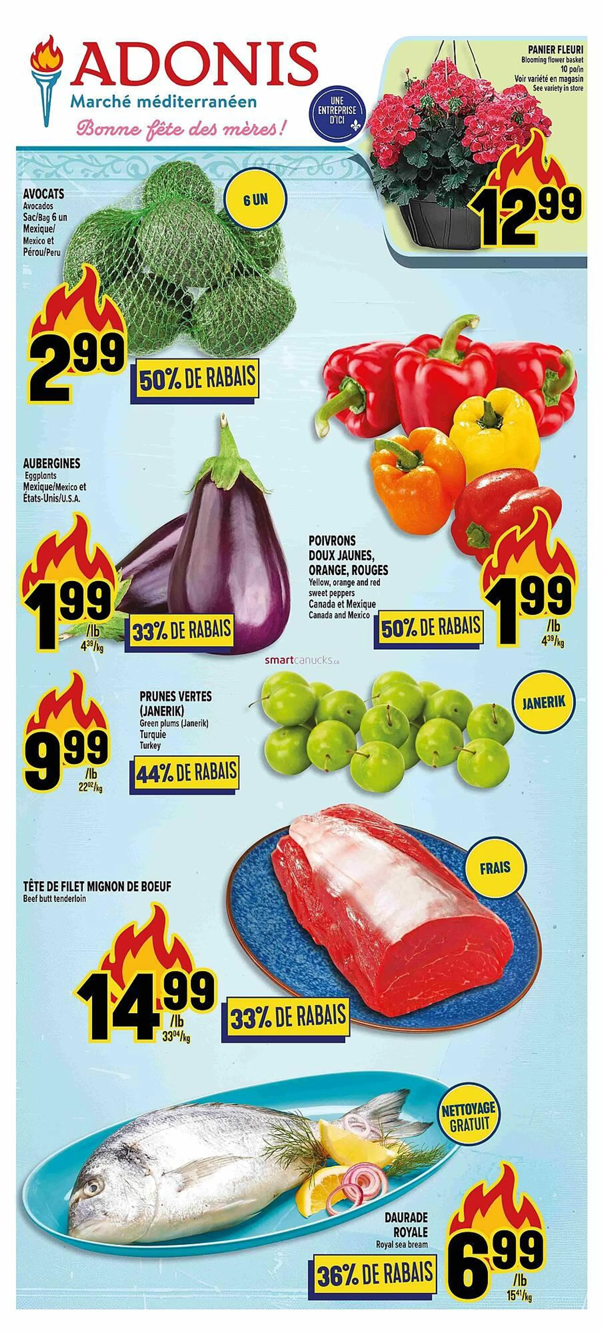 Marché Adonis flyer - 1