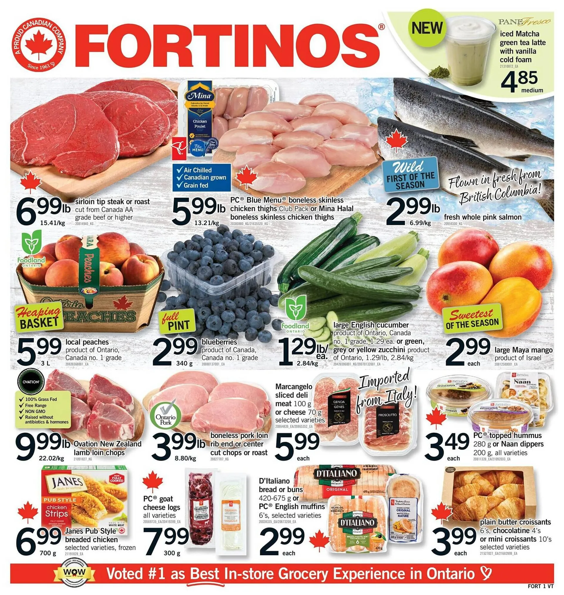Fortinos flyer from July 24 to July 30 2025 - flyer page 1