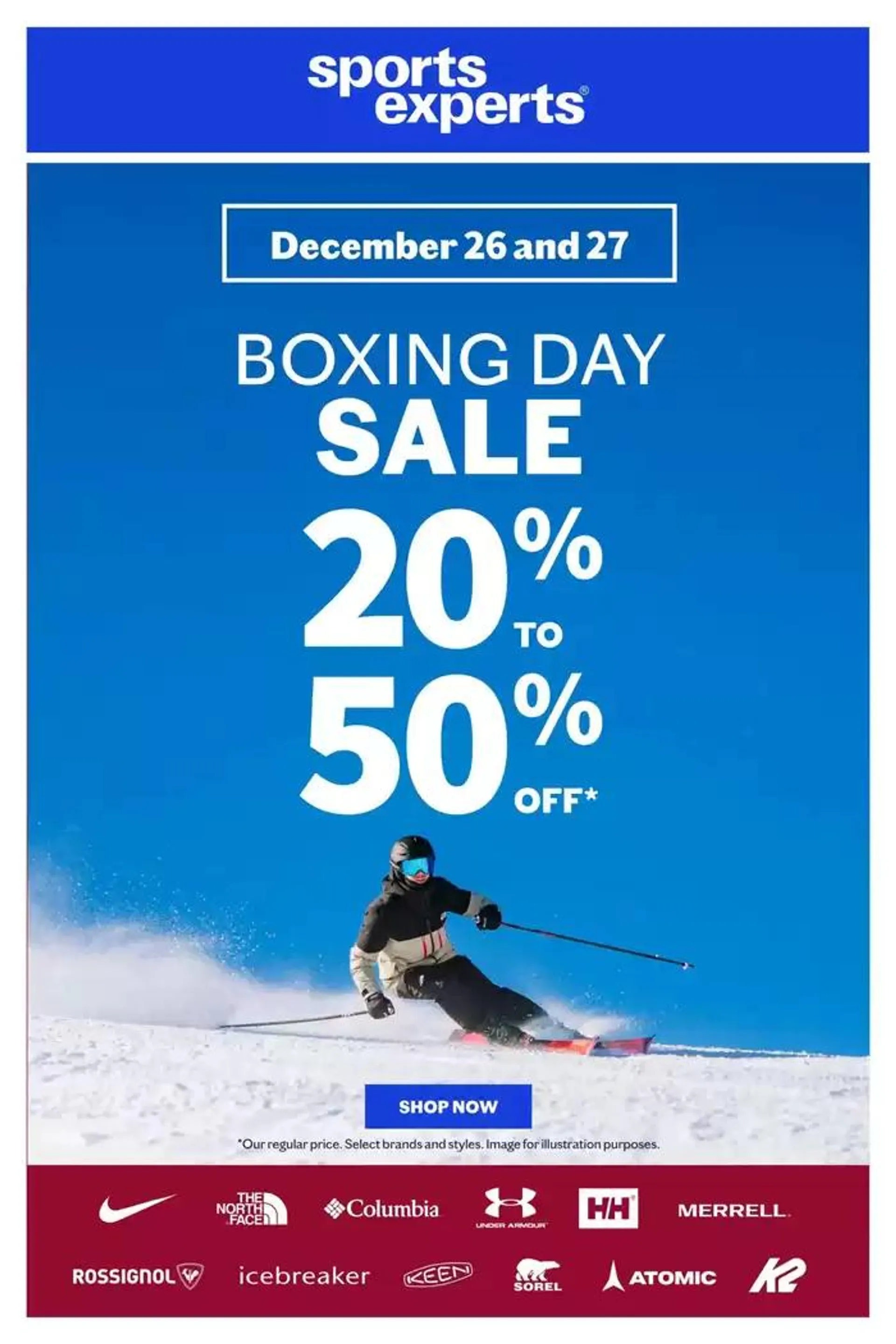 Boxing Day Up To 50% Off from December 26 to January 1 2025 - flyer page 2