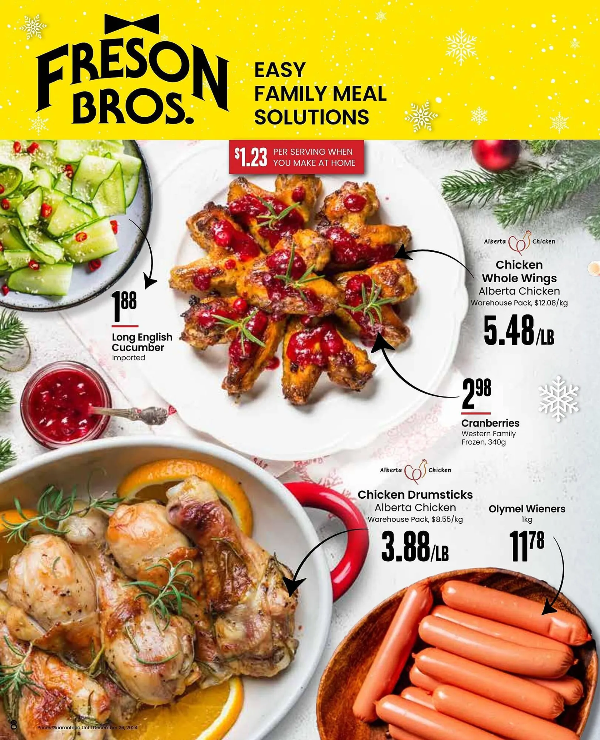 Freson Bros flyer from November 29 to December 26 2024 - flyer page 8