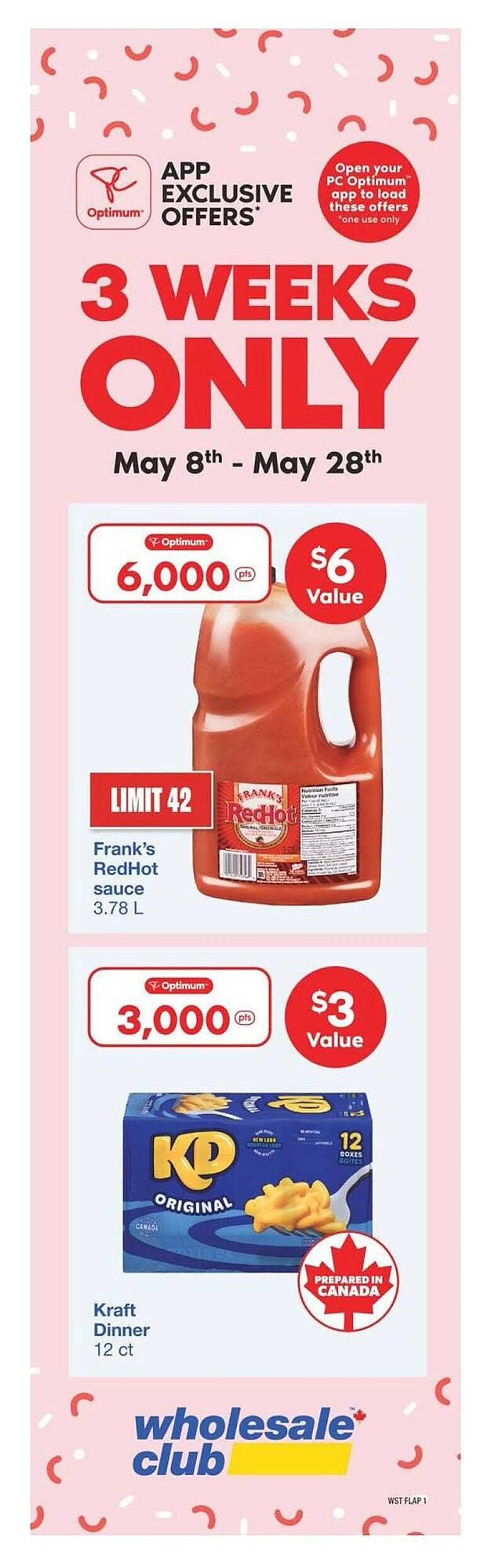 Wholesale Club flyer from May 8 to May 28 2025 - flyer page 2