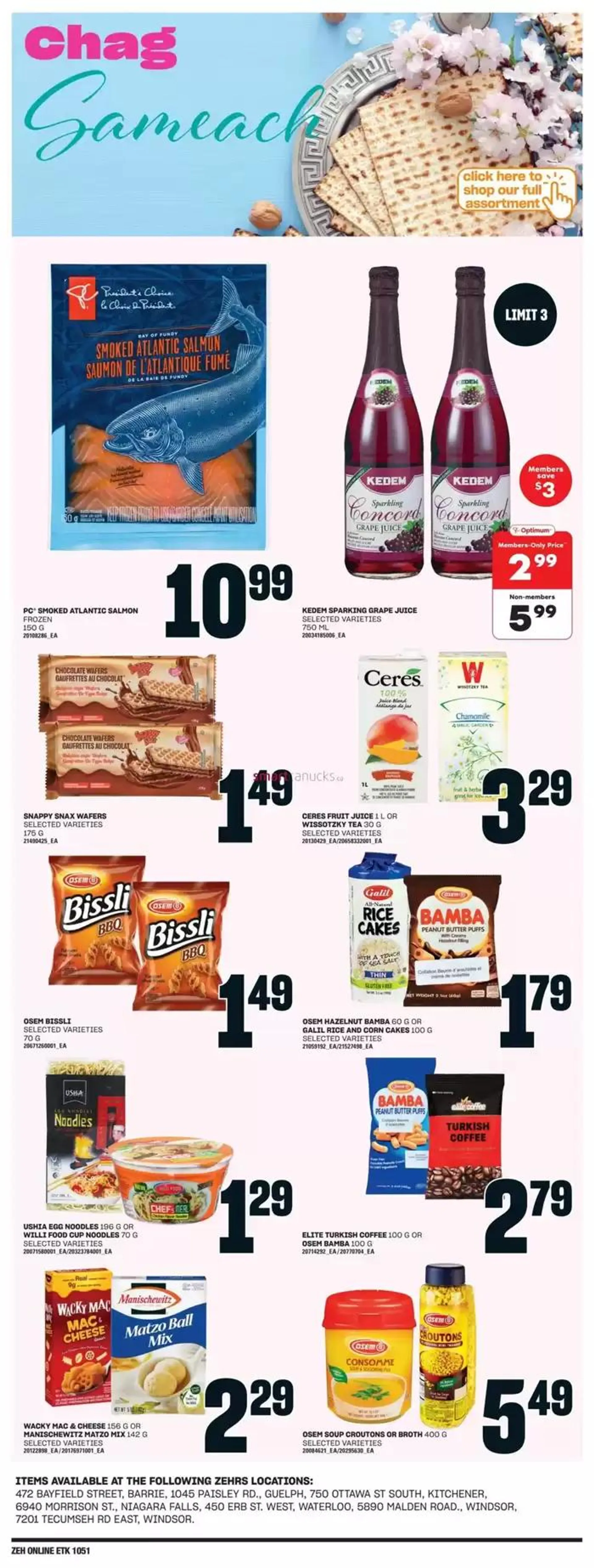 Zehrs Markets weeky flyer from October 17 to October 23 2024 - flyer page 2