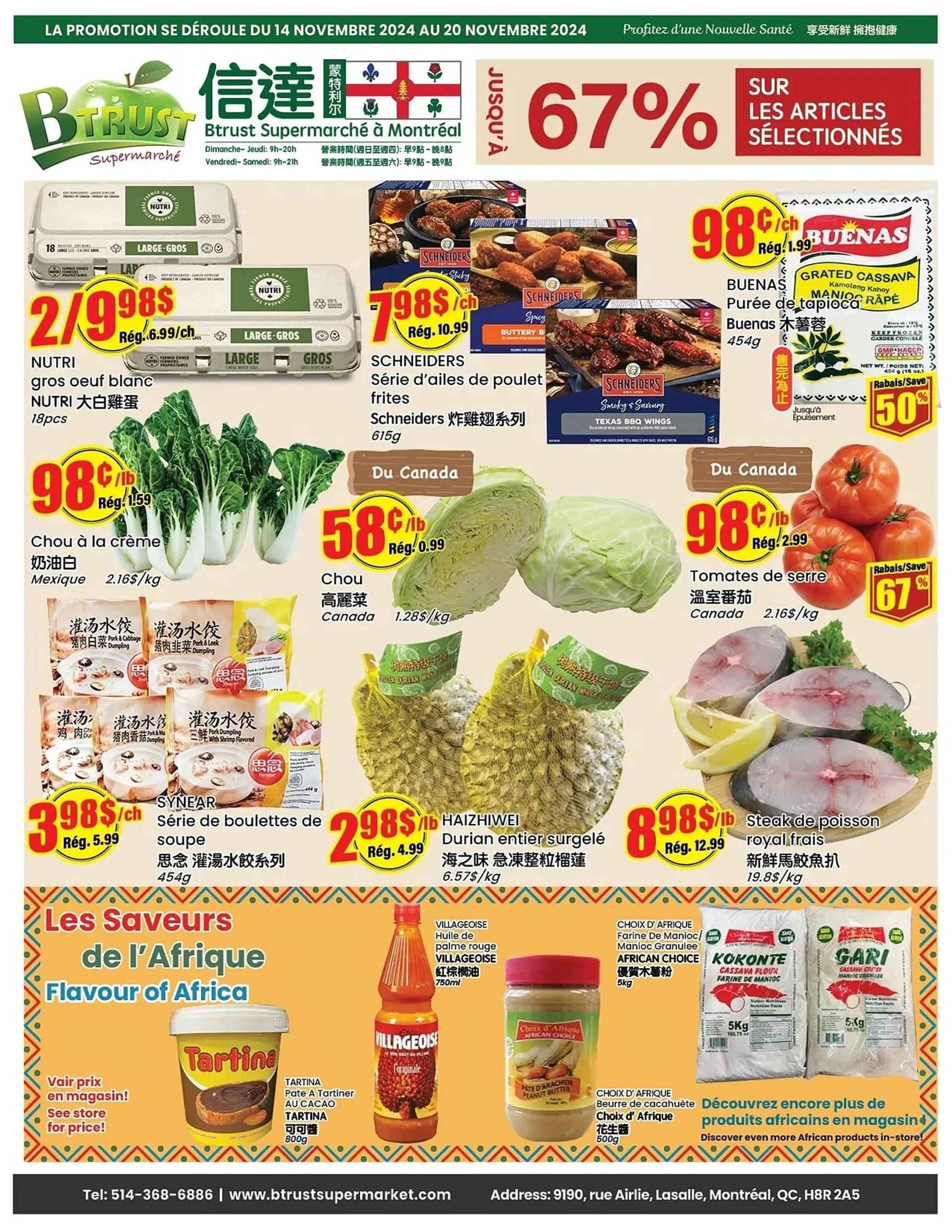 Btrust Supermarket flyer - 1