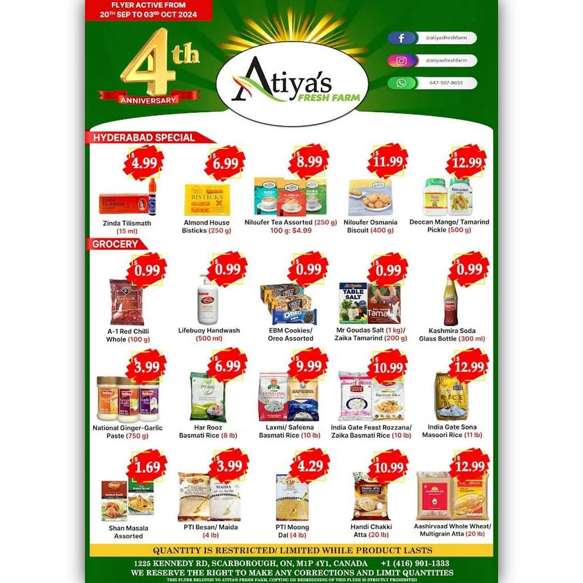 Atiyas Fresh Farm flyer - 1