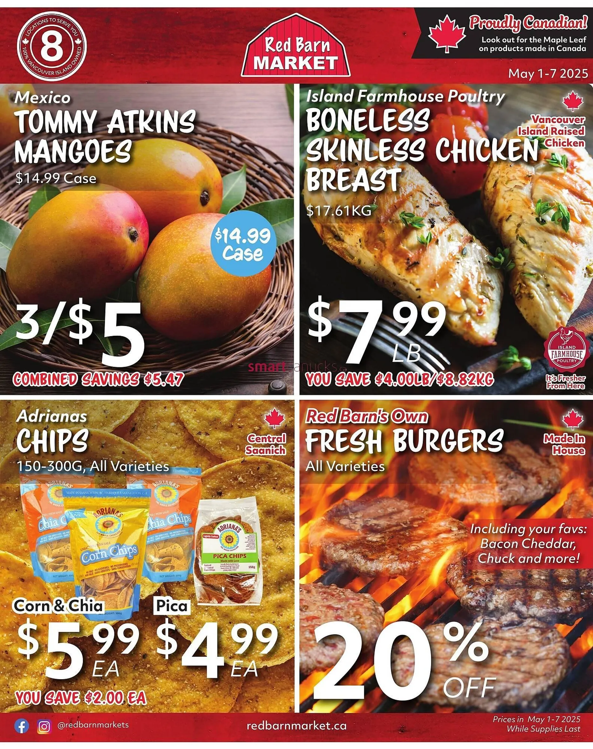 Red Barn Market flyer - 1