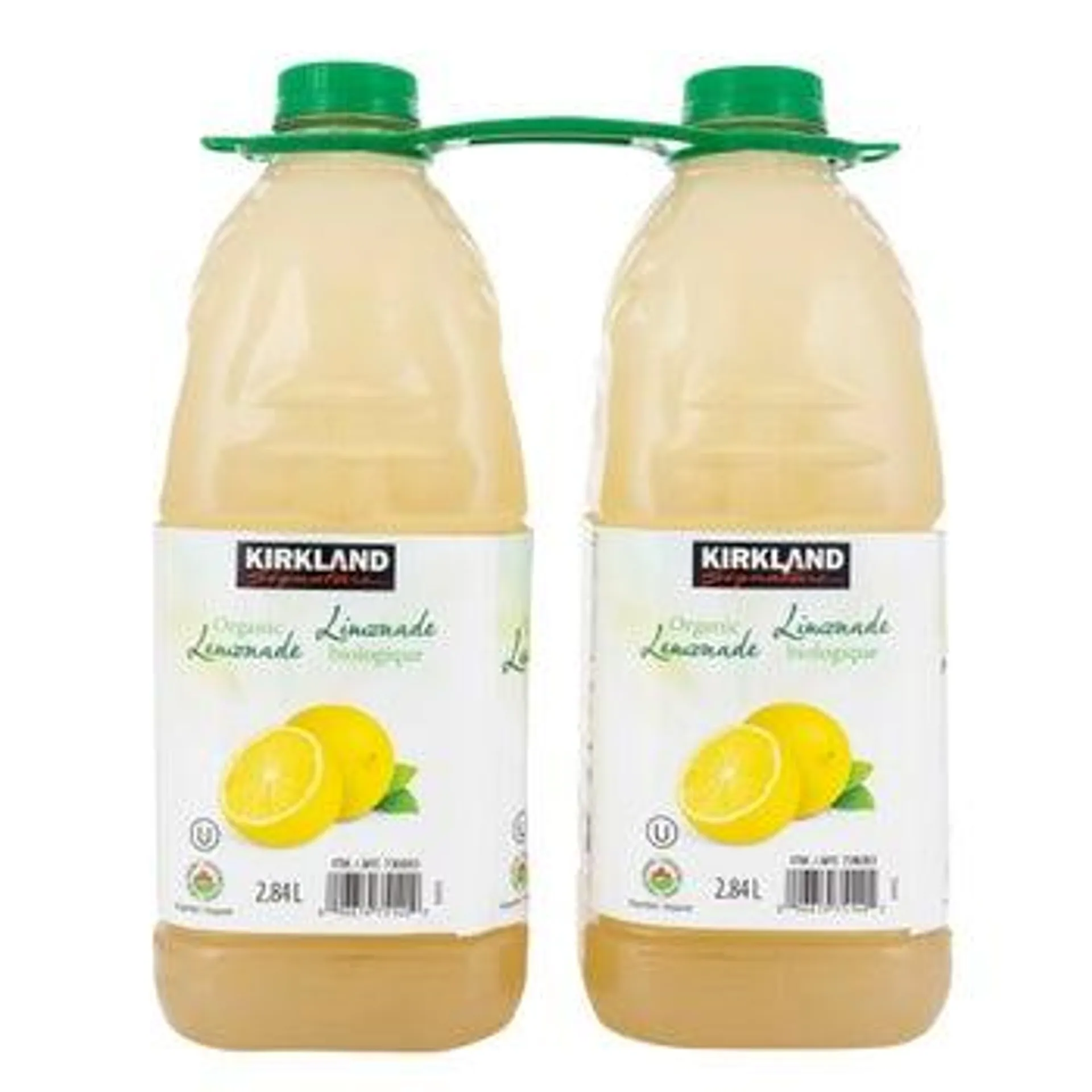 Kirkland Signature Organic Lemonade, 2.84 L, 2-count