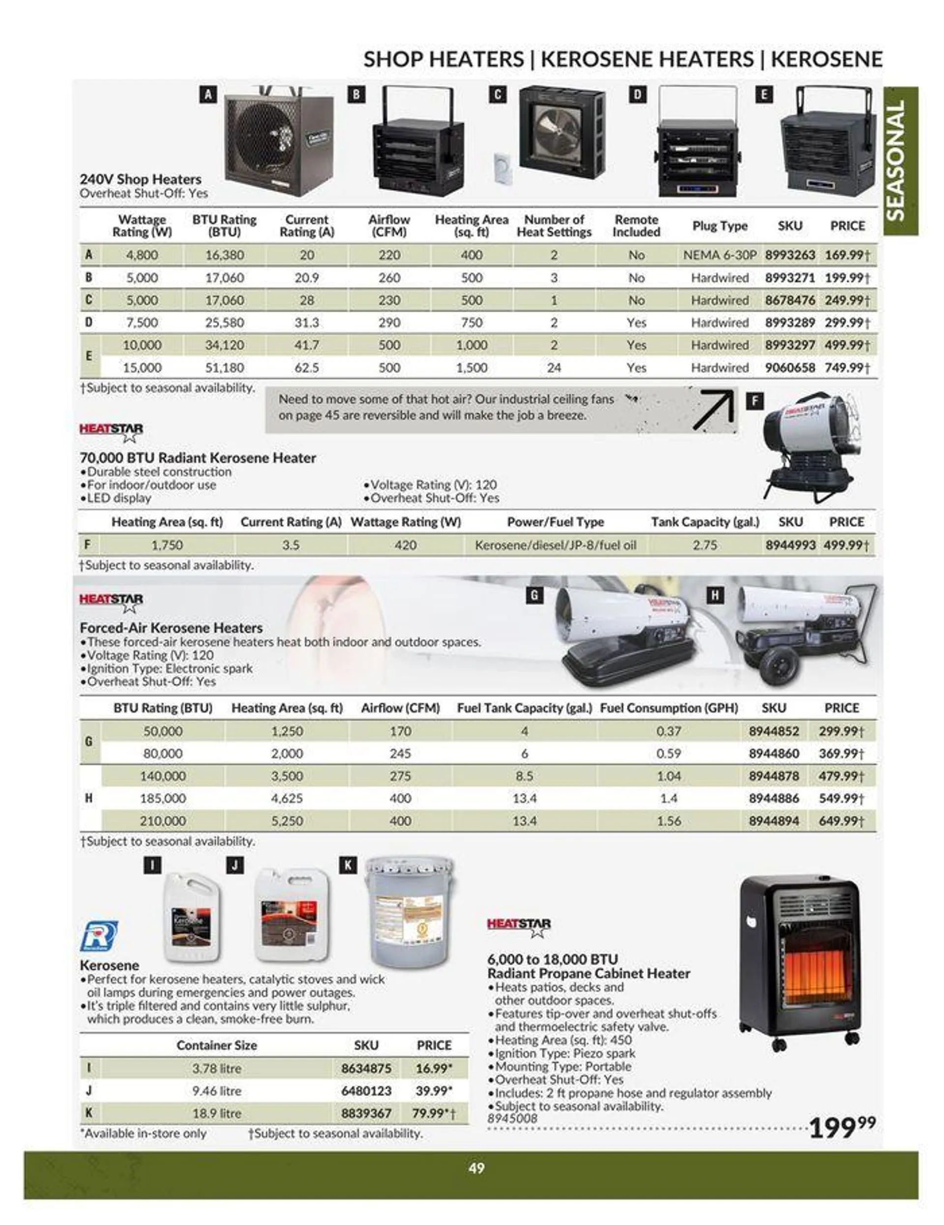 Seasonal Catalogue from April 23 to April 22 2025 - flyer page 49