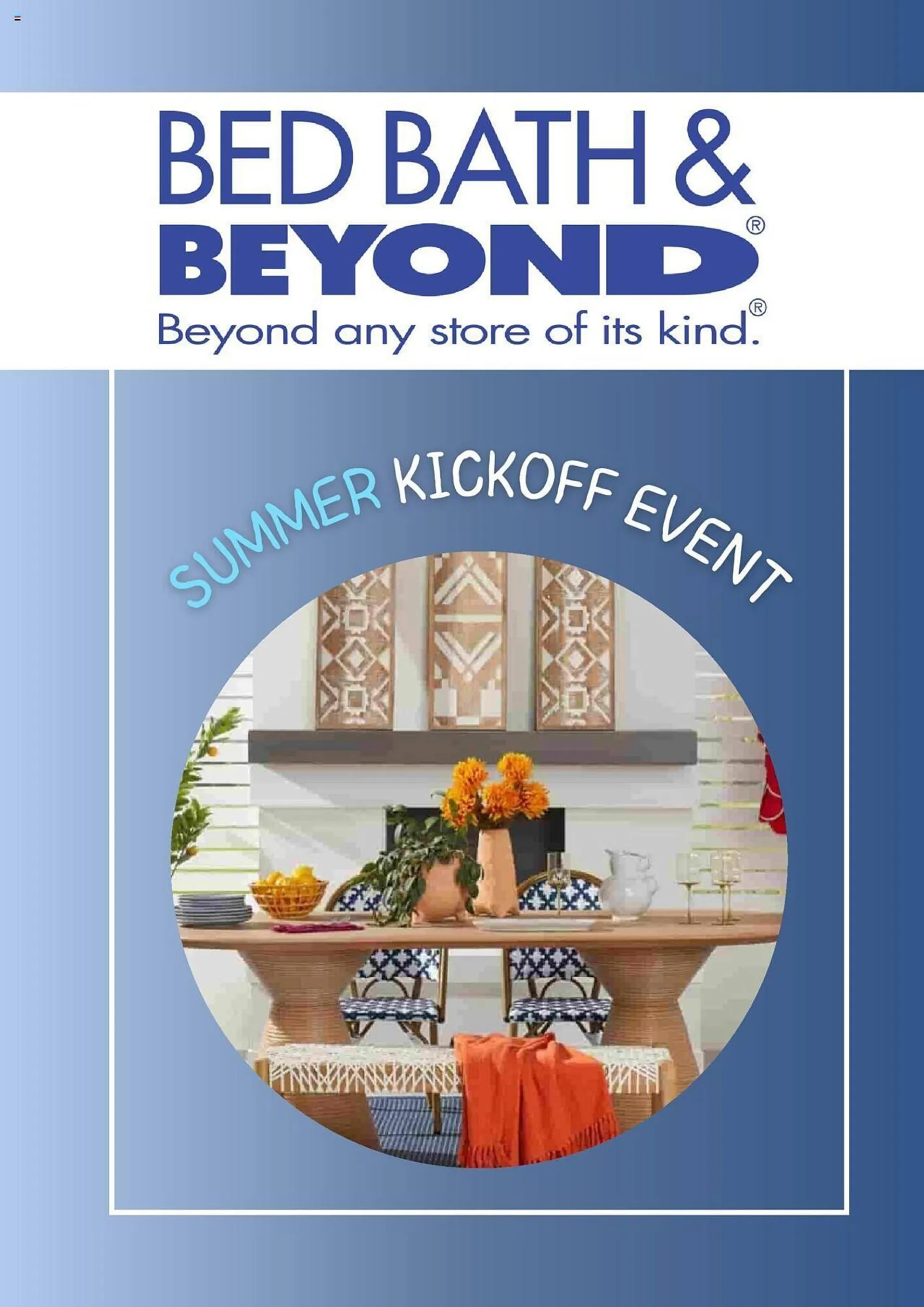 Bed Bath & Beyond flyer - 1