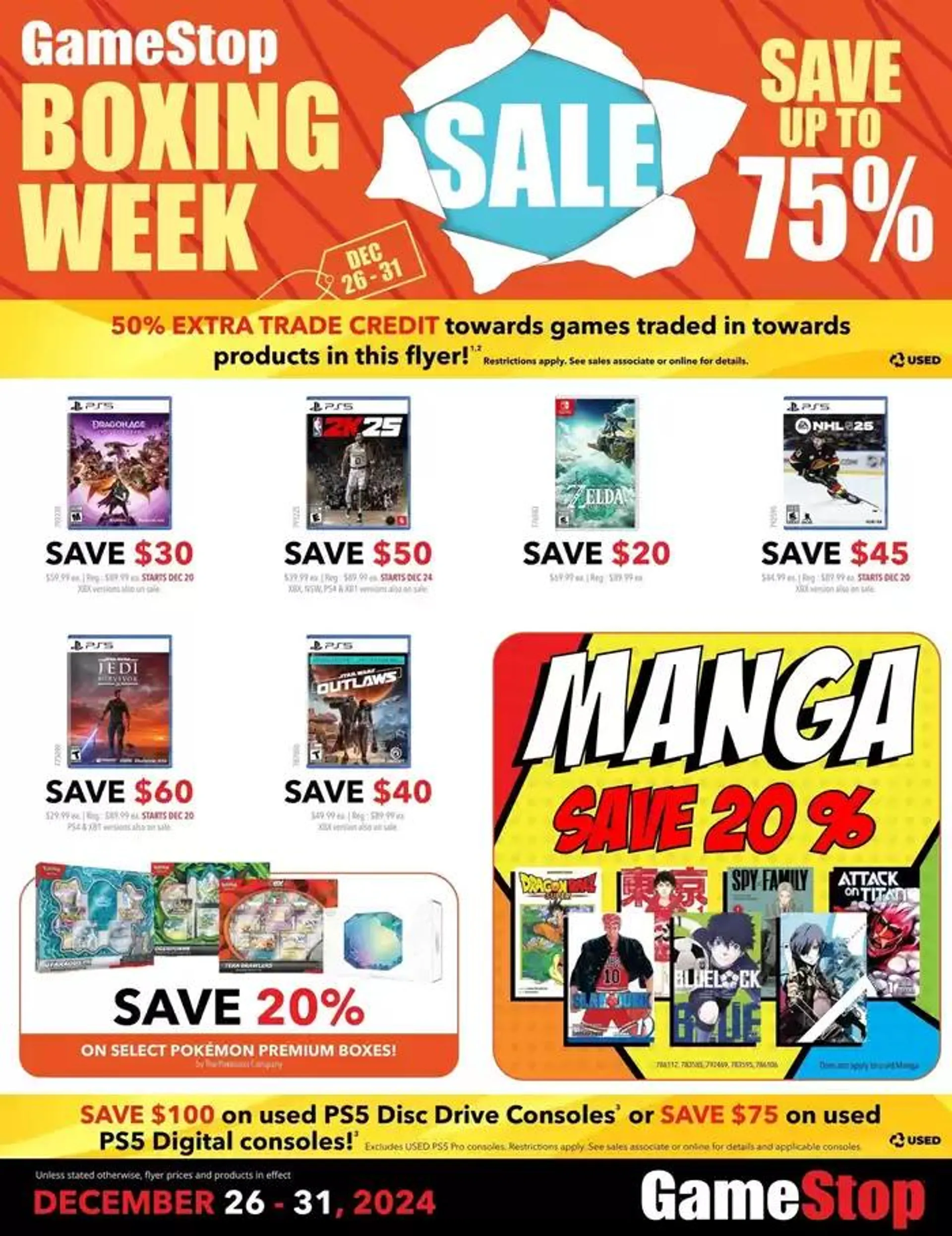 Game Stop Weekly ad - 1