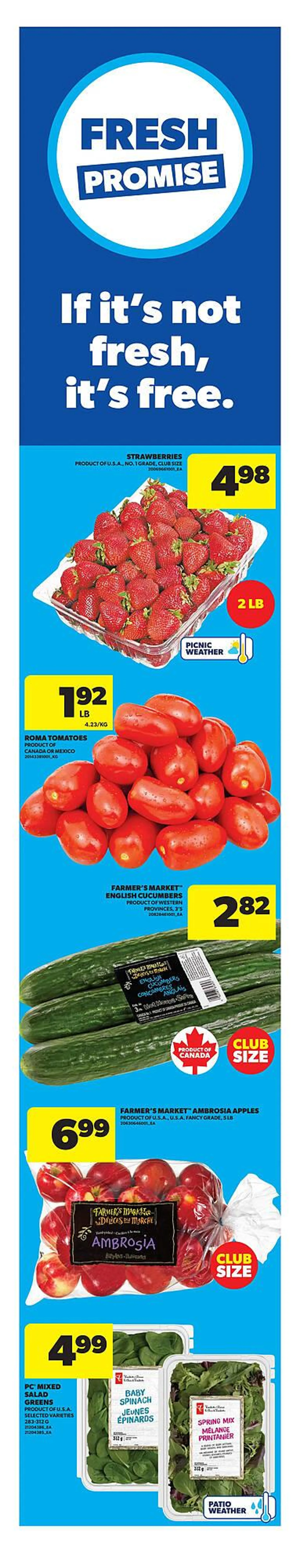 Real Canadian Superstore flyer from July 3 to July 9 2025 - flyer page 1