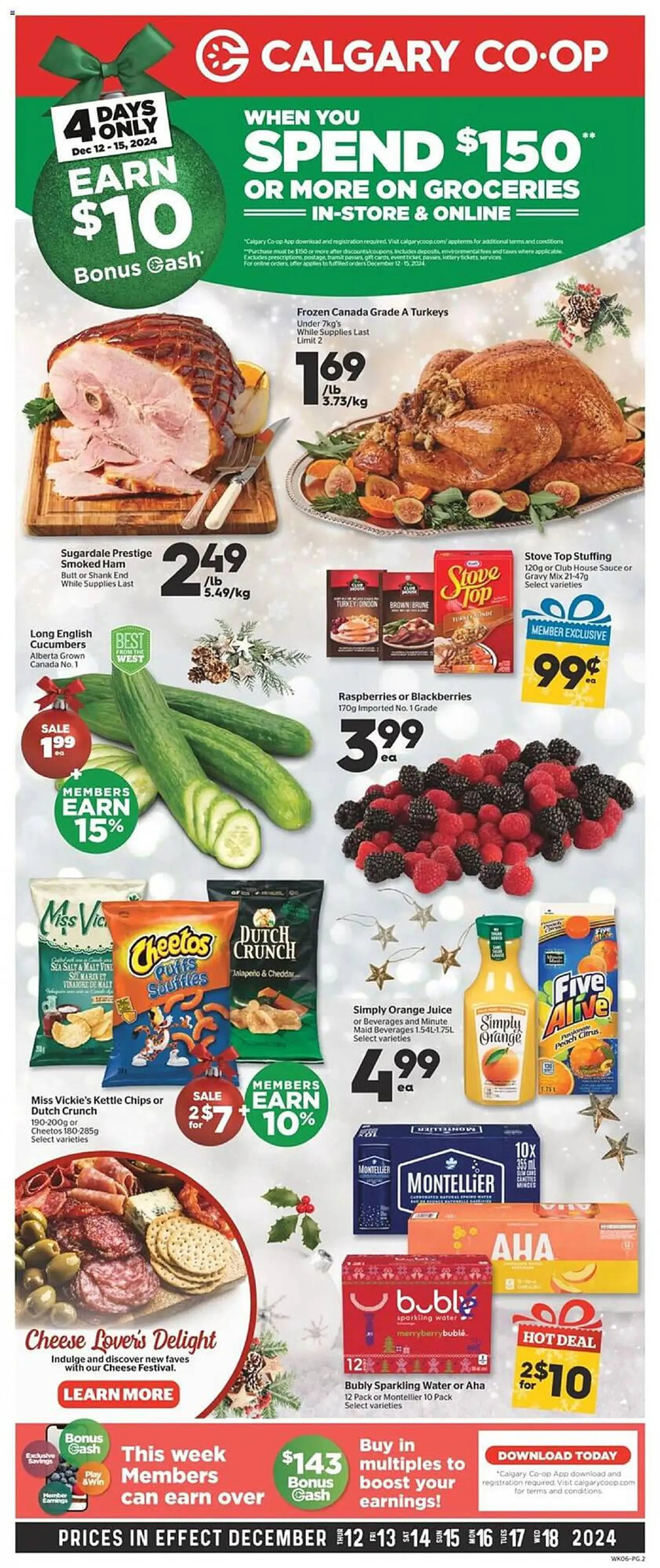 Calgary Co-op flyer from December 12 to December 18 2024 - flyer page 2