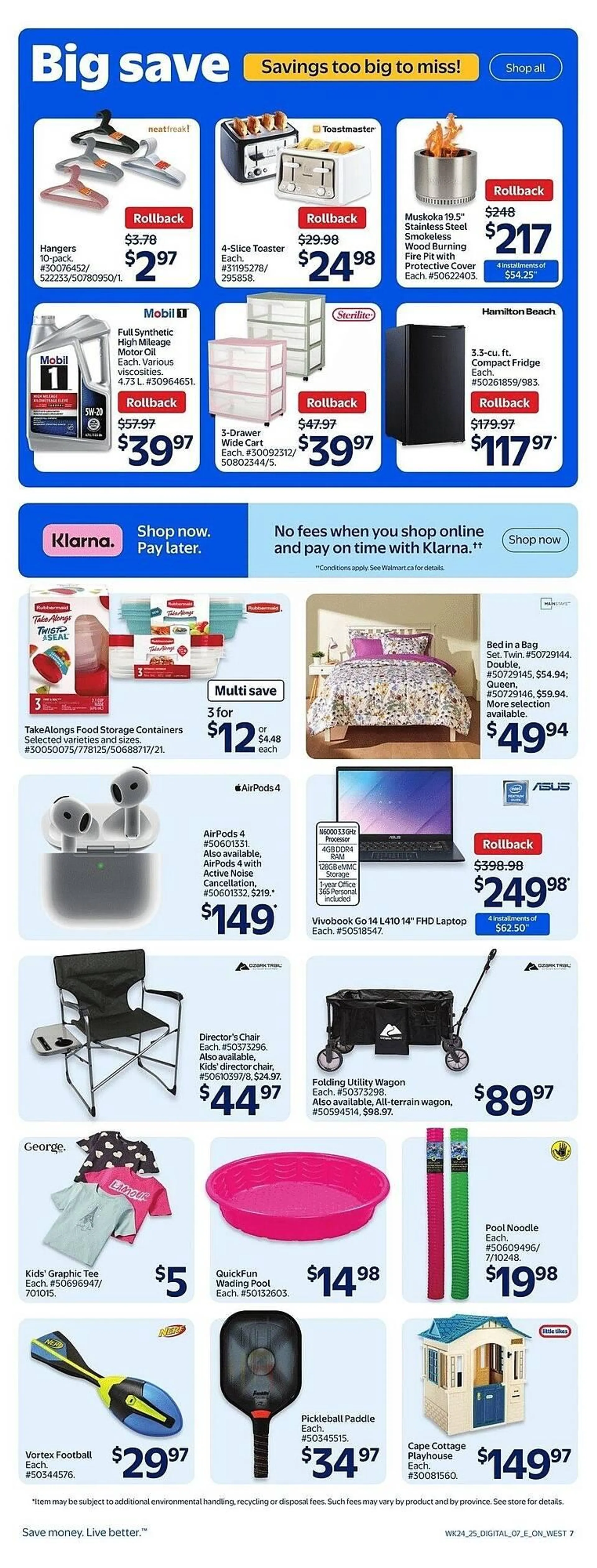Walmart flyer from July 10 to July 16 2025 - flyer page 8