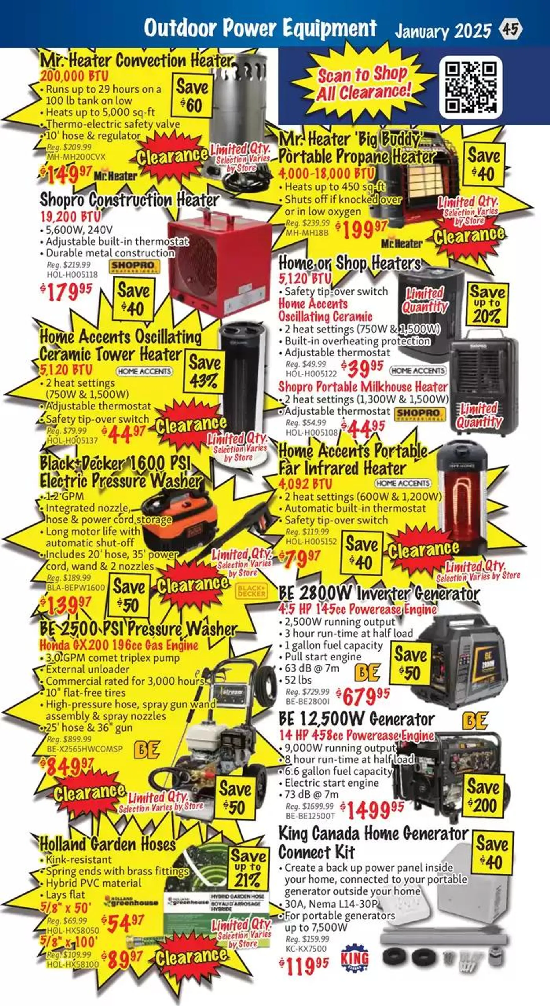 KMS Tools January 2025 Clearance Sale from January 1 to January 8 2025 - flyer page 45