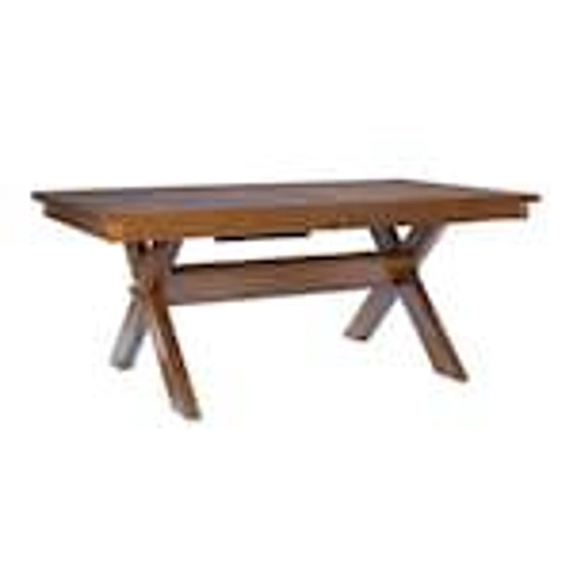 McCarthy Dining Table With Butterfly Leaf, Dark Hazelnut