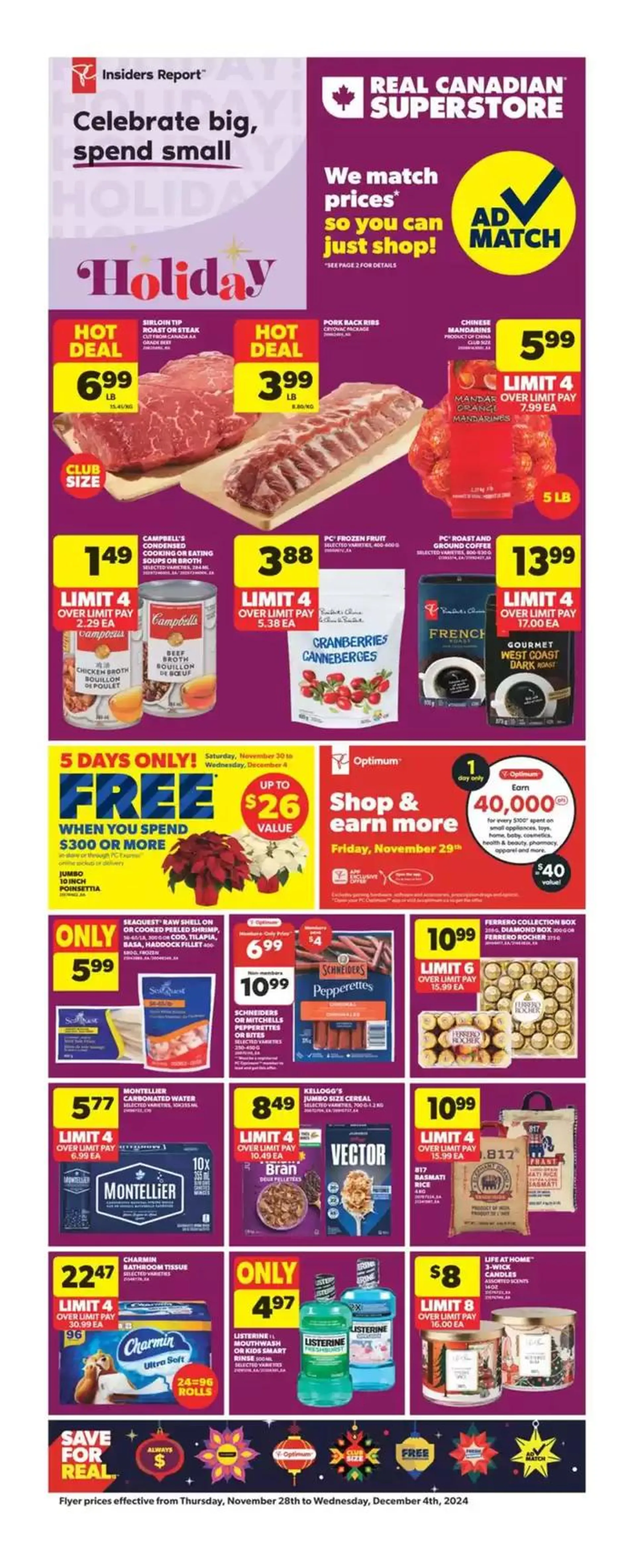 Weekly Flyer from November 28 to December 4 2024 - flyer page 3