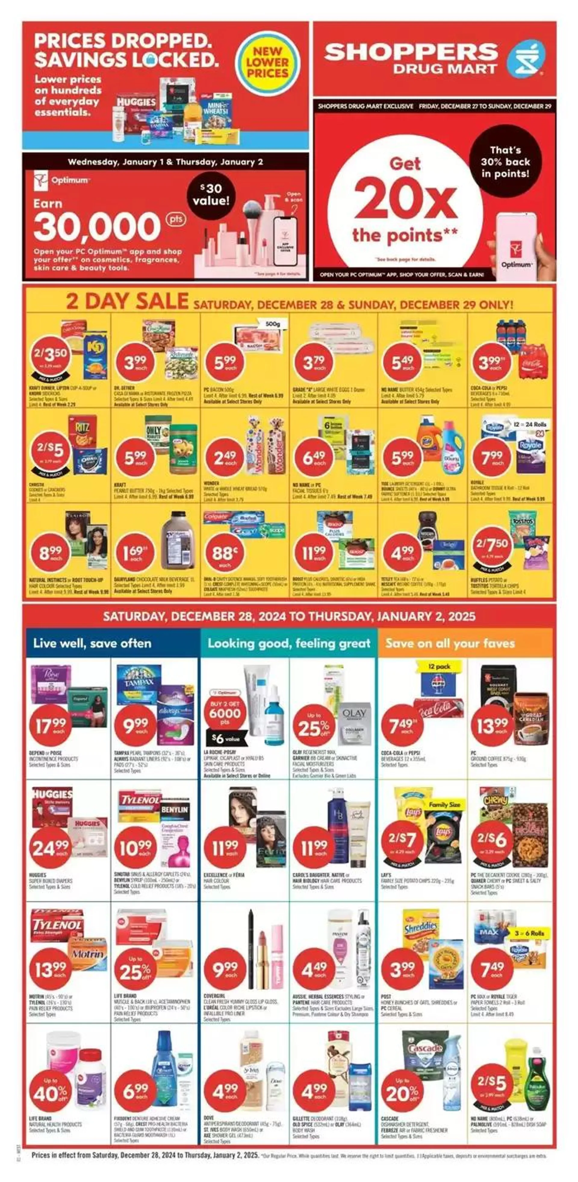 Shoppers Drug Mart Weekly ad from December 27 to January 10 2025 - flyer page 12