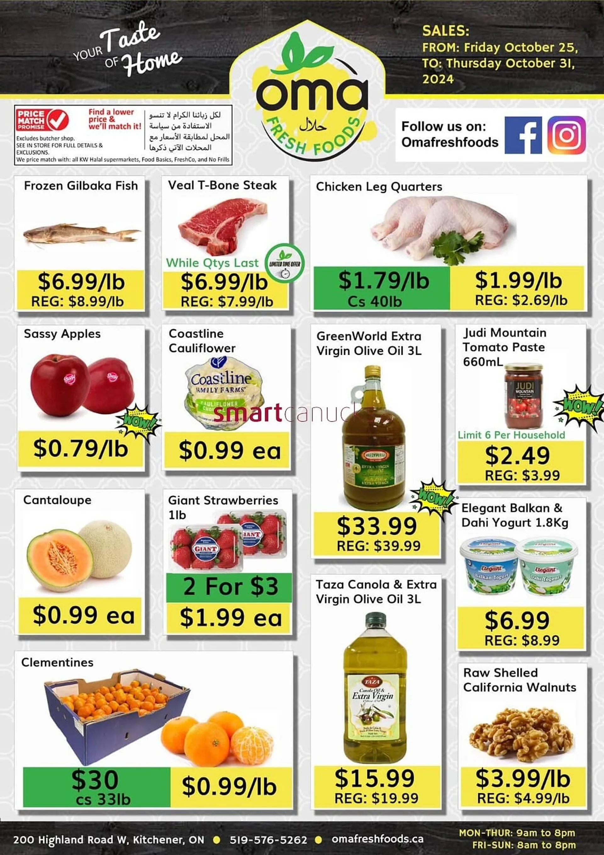 Oma Fresh Foods flyer - 1