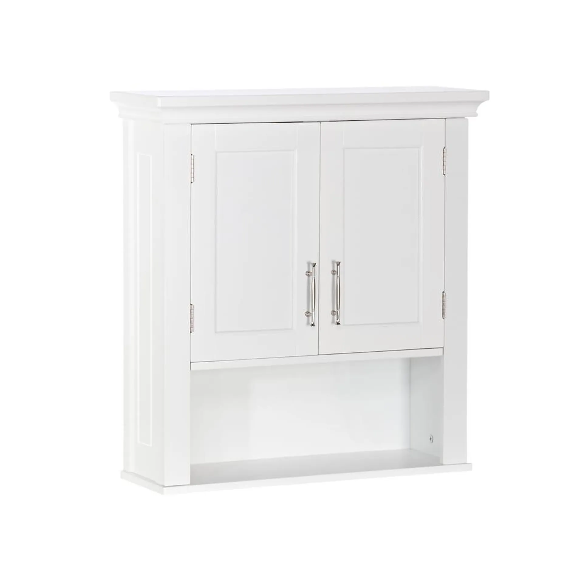 Somerset 22.88-inch W x 24.38-inch H x 7.88-inch D 2-Door Wall Cabinet in White