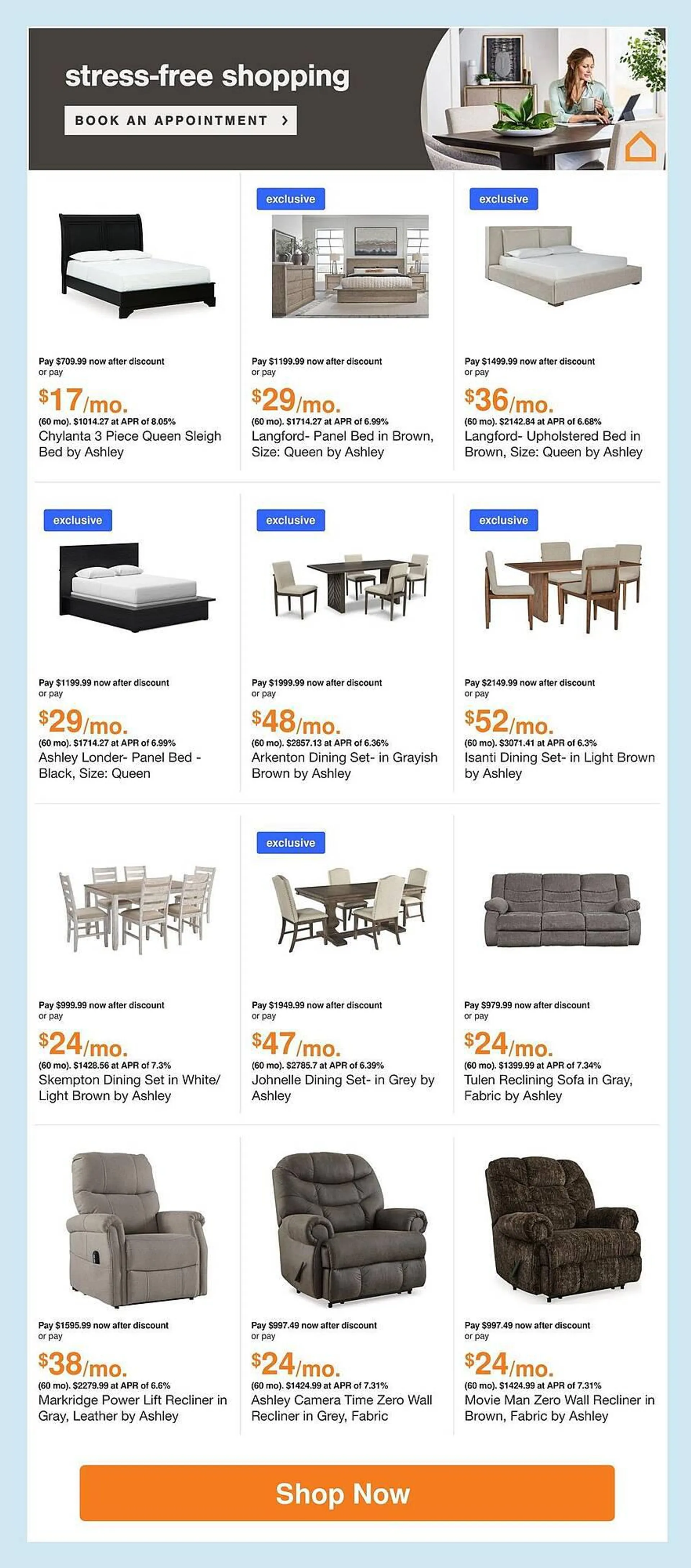 Ashley Furniture flyer from December 11 to December 24 2023 - flyer page 3