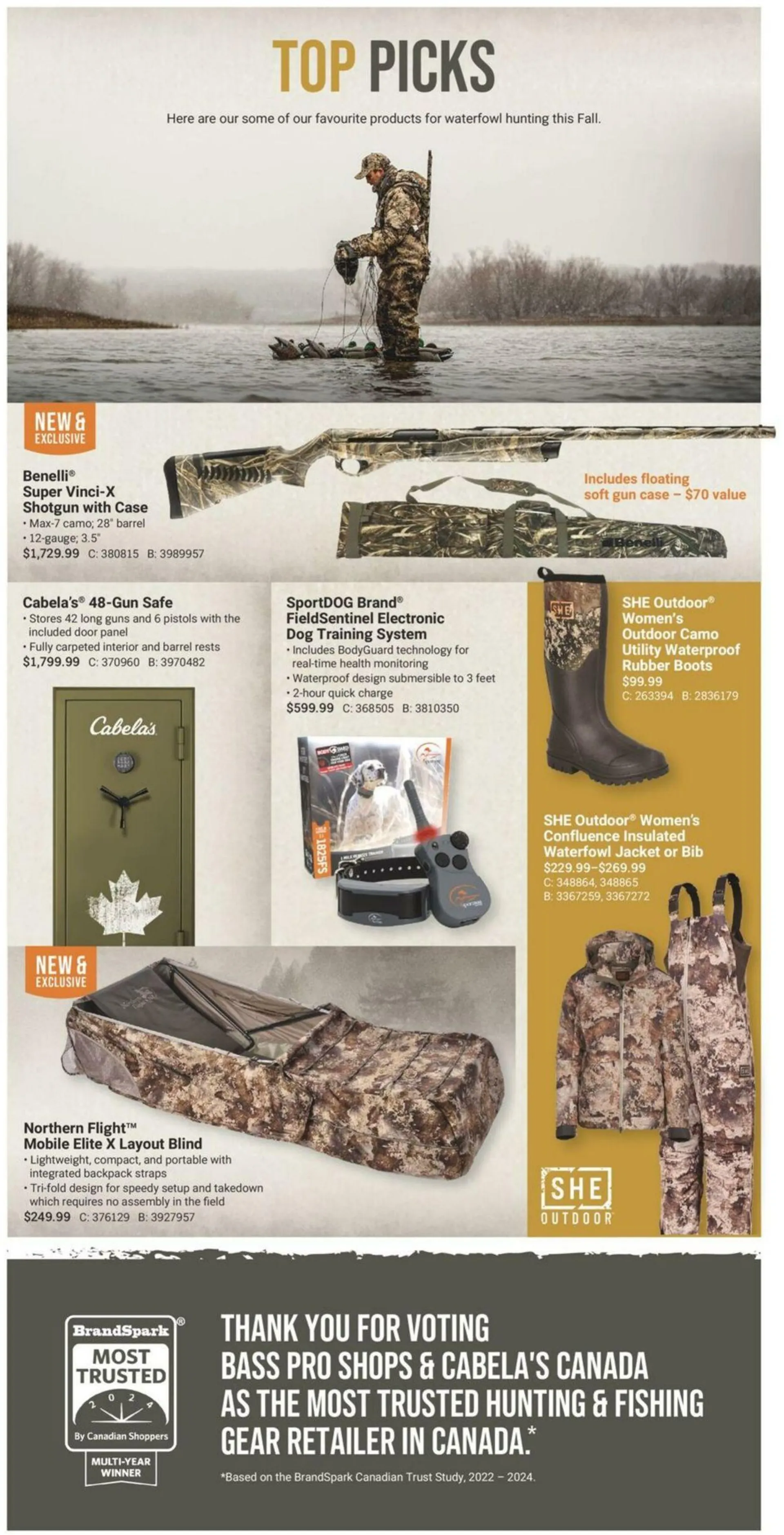 Bass Pro Current flyer from August 16 to October 31 2024 - flyer page 3