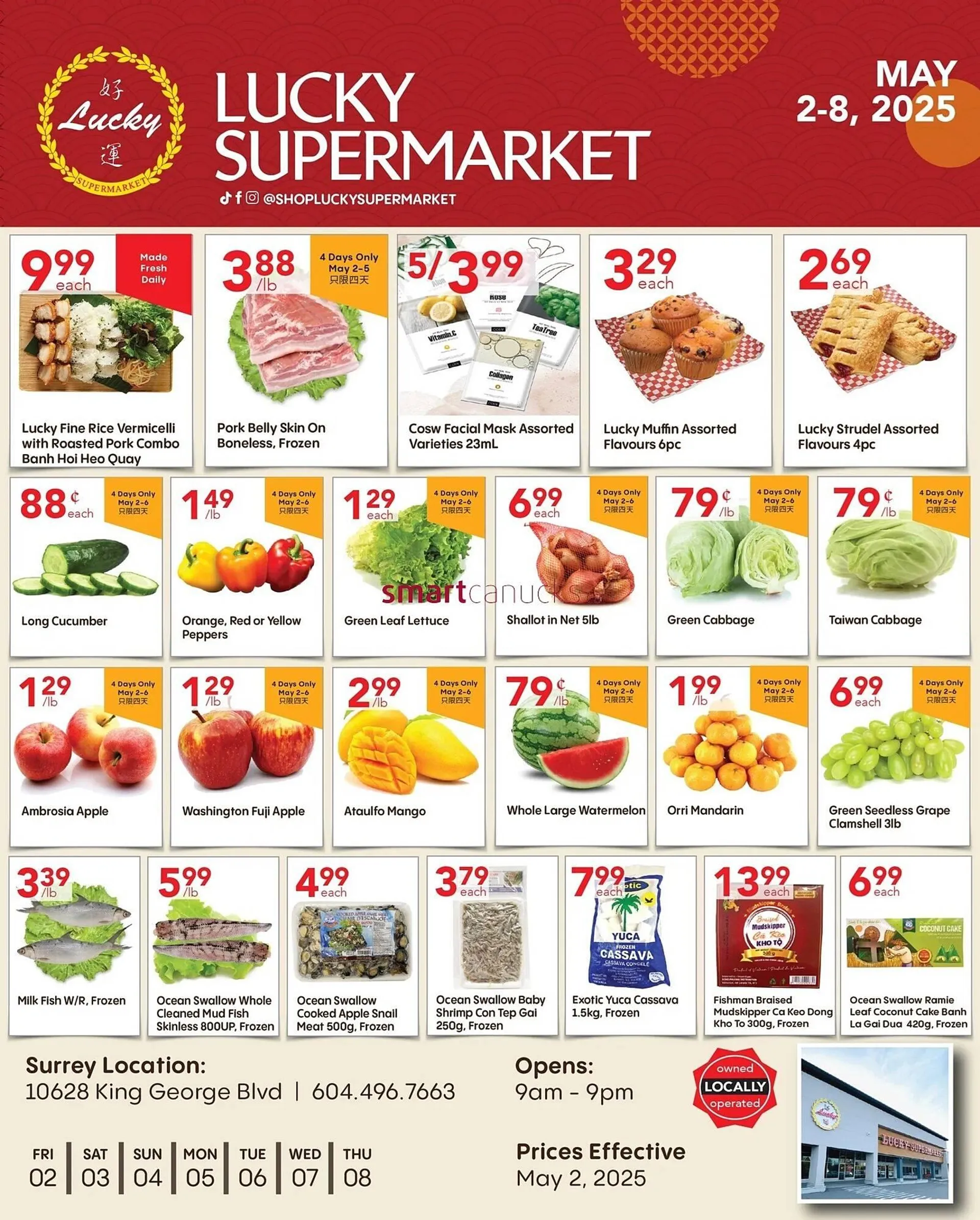 Lucky Supermarket flyer - 1